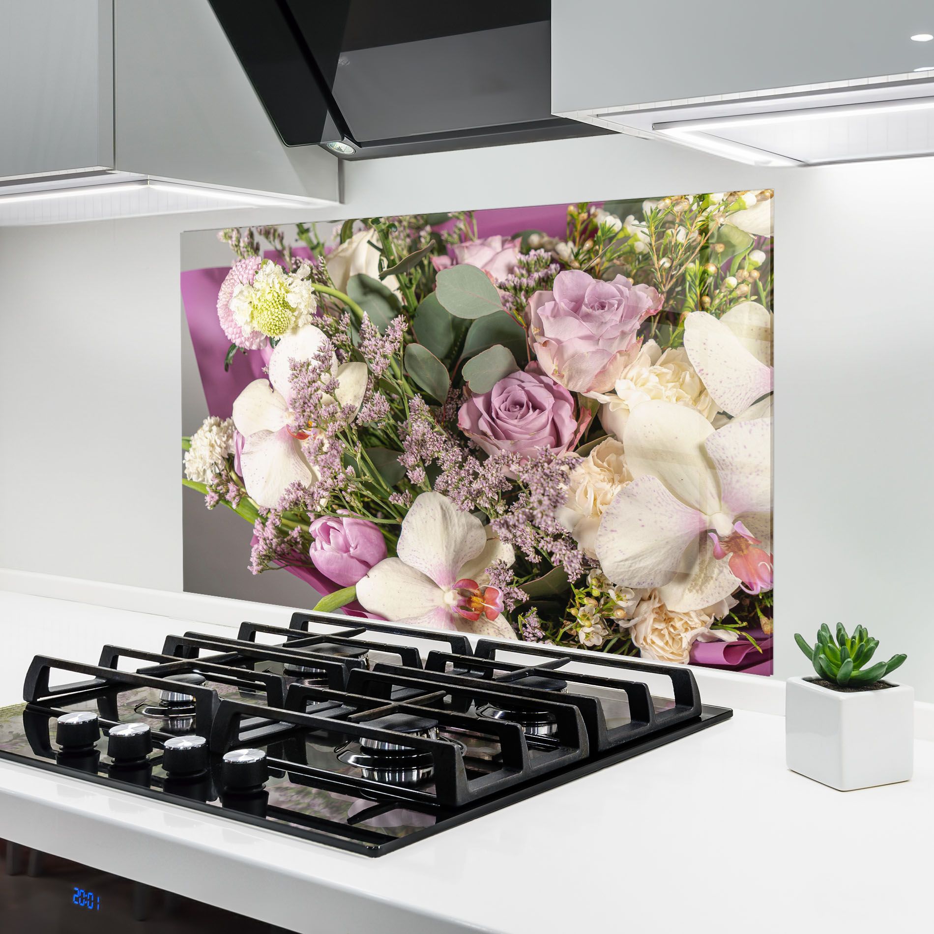 Cute Purple Bouquet mockup 6