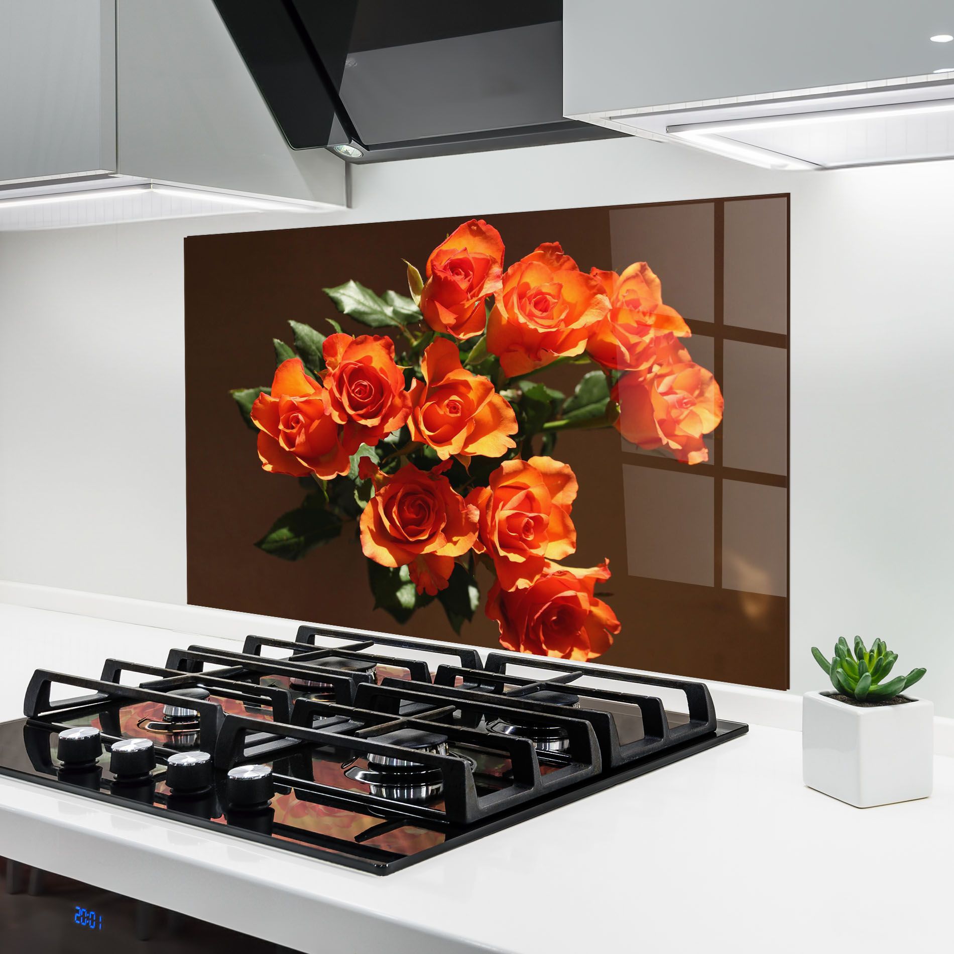 Orange Roses Bouquet mockup 6