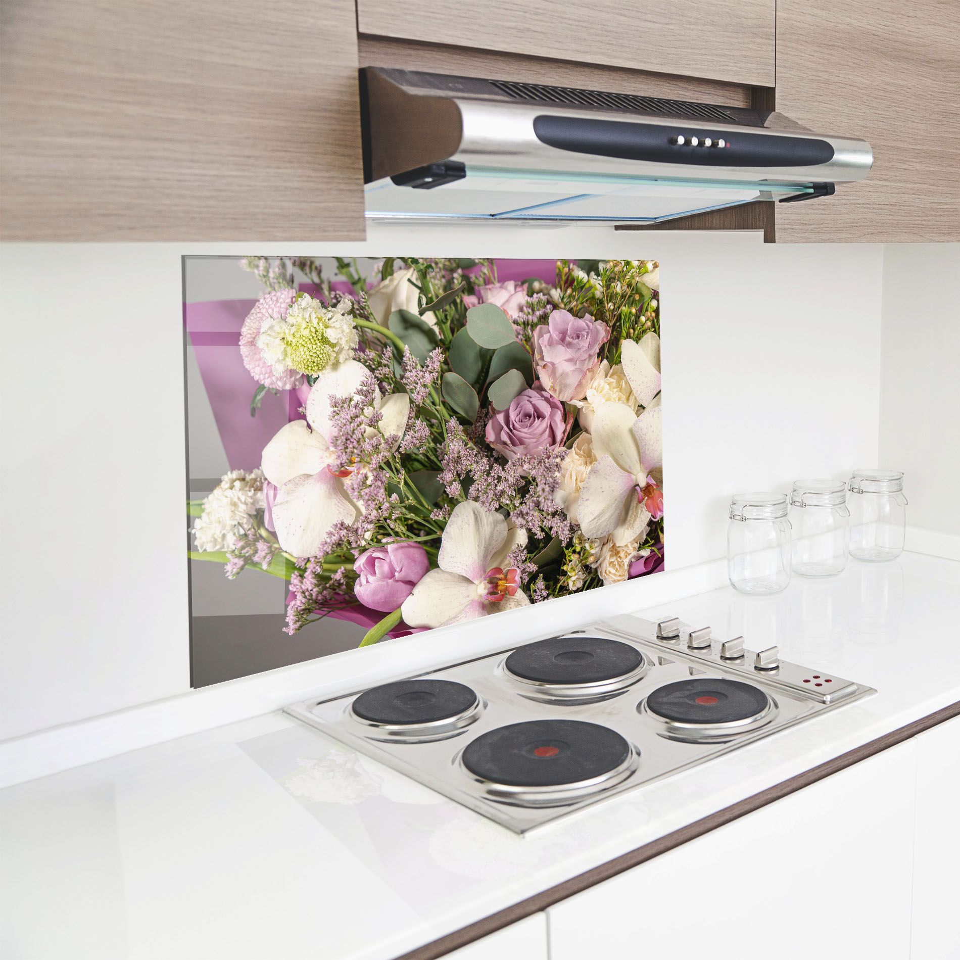 Cute Purple Bouquet mockup 8