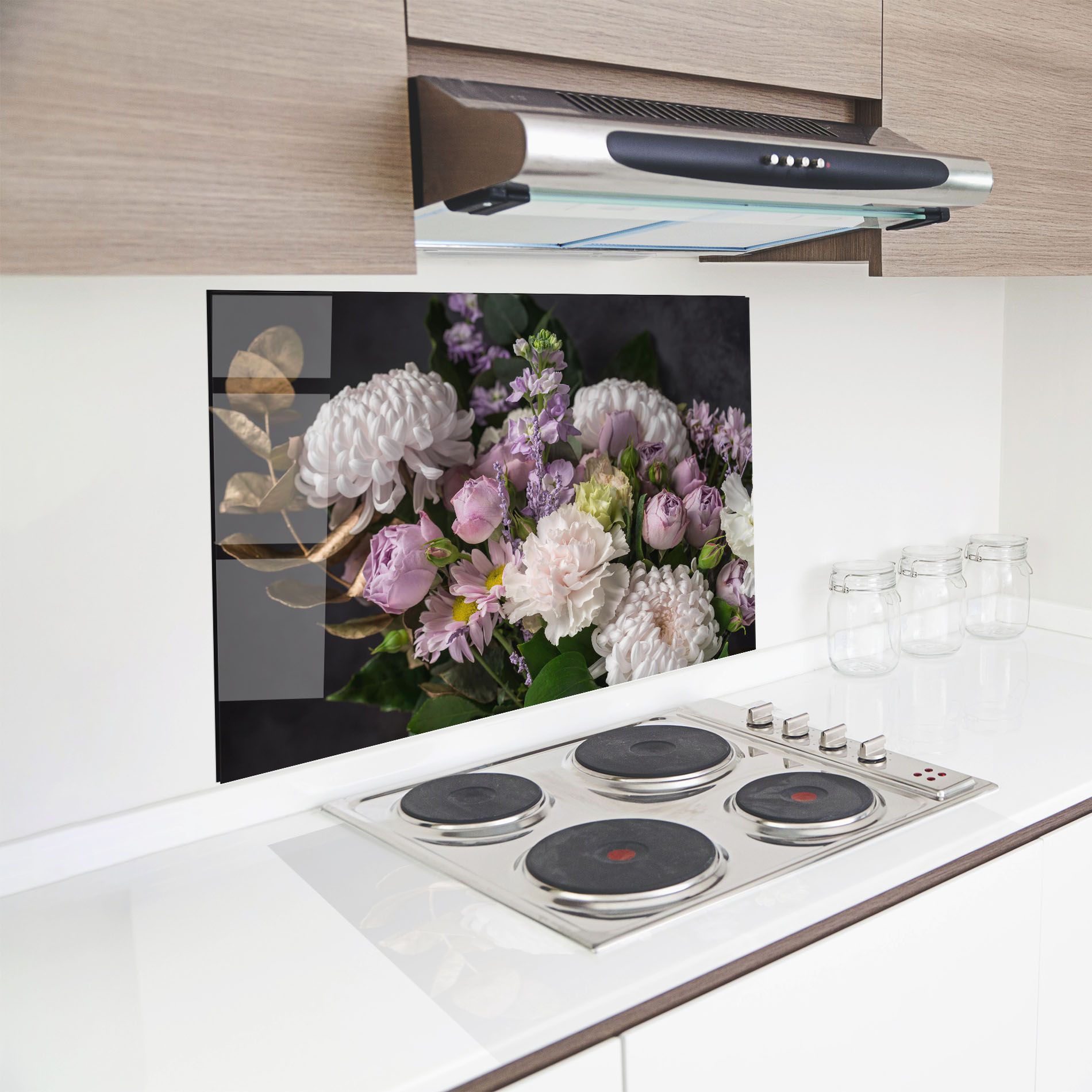 Pastel Purple Bouquet mockup 8