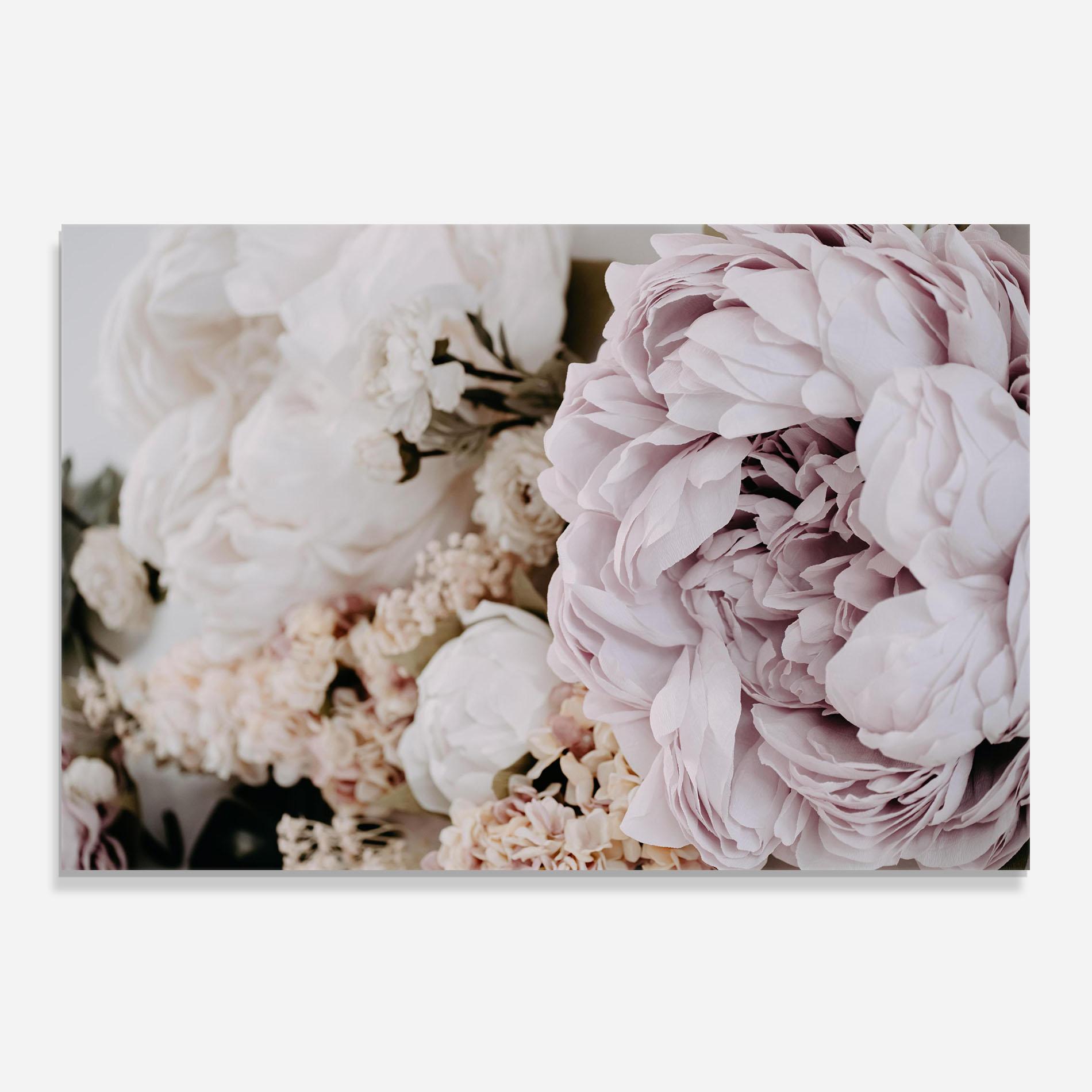 Panou Sticla Bucatarie Grey Peony Bouquet mockup 0