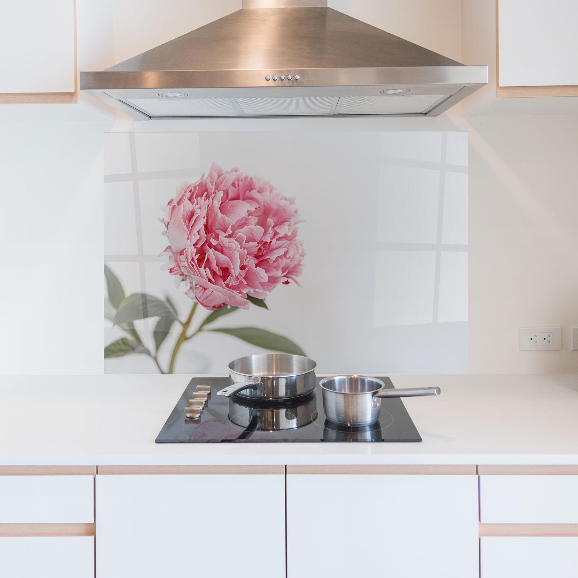 Panou Sticla Bucatarie One Peony mockup 5