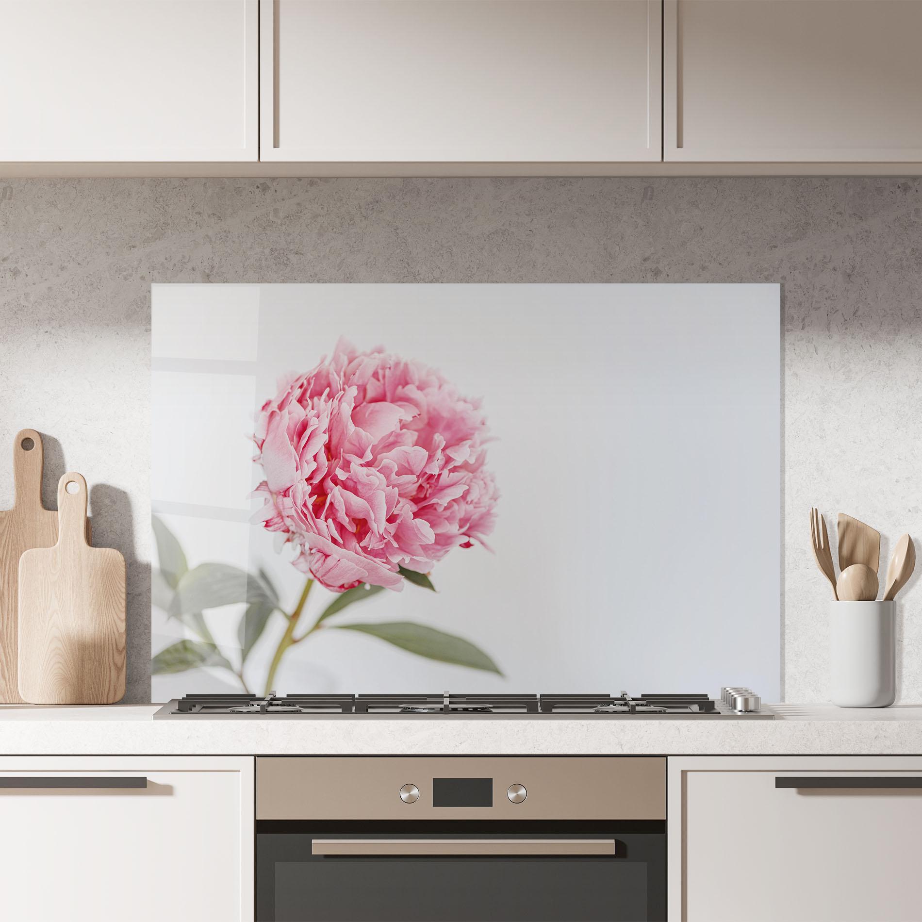 Panou Sticla Bucatarie One Peony mockup 7