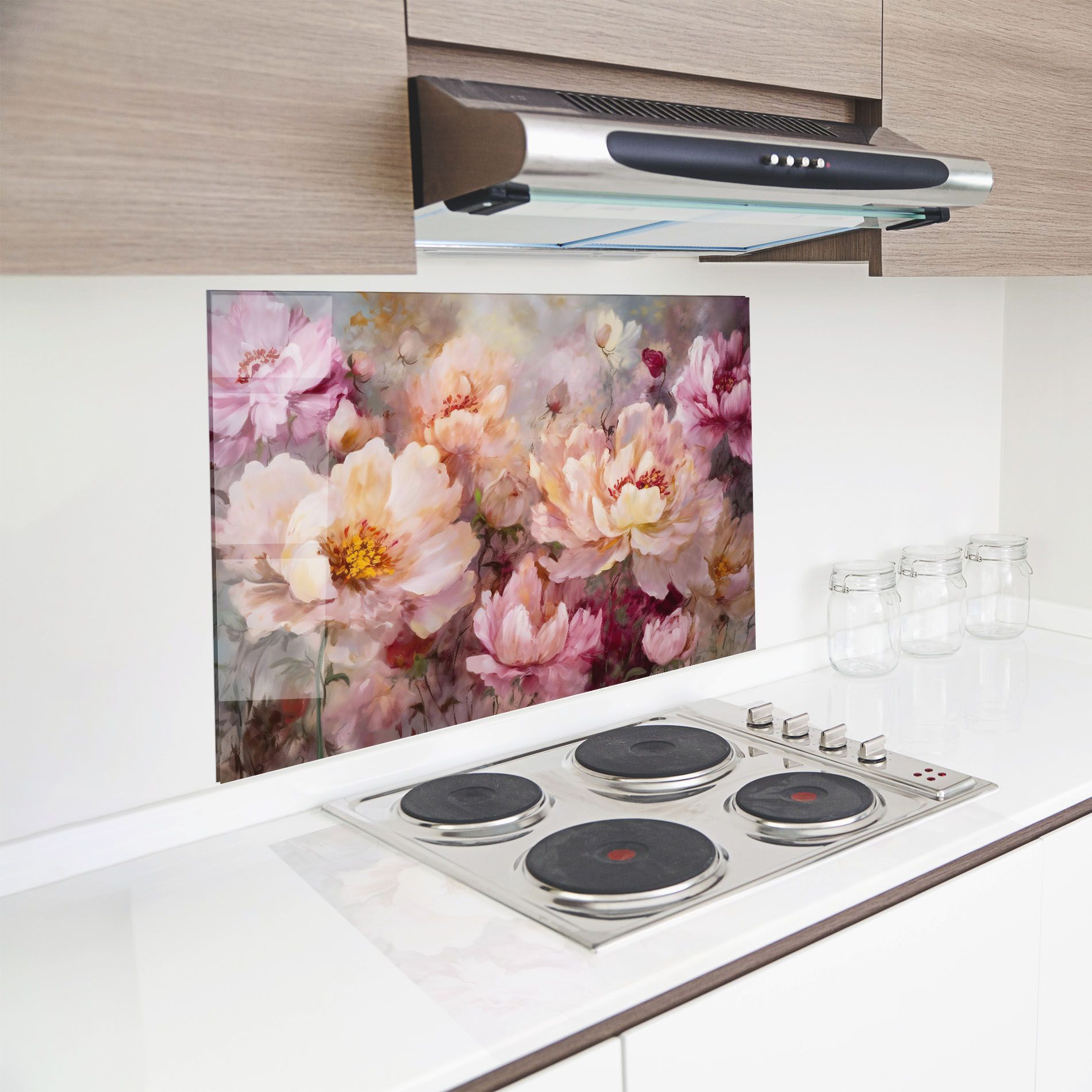 Peony Painting Art mockup 8