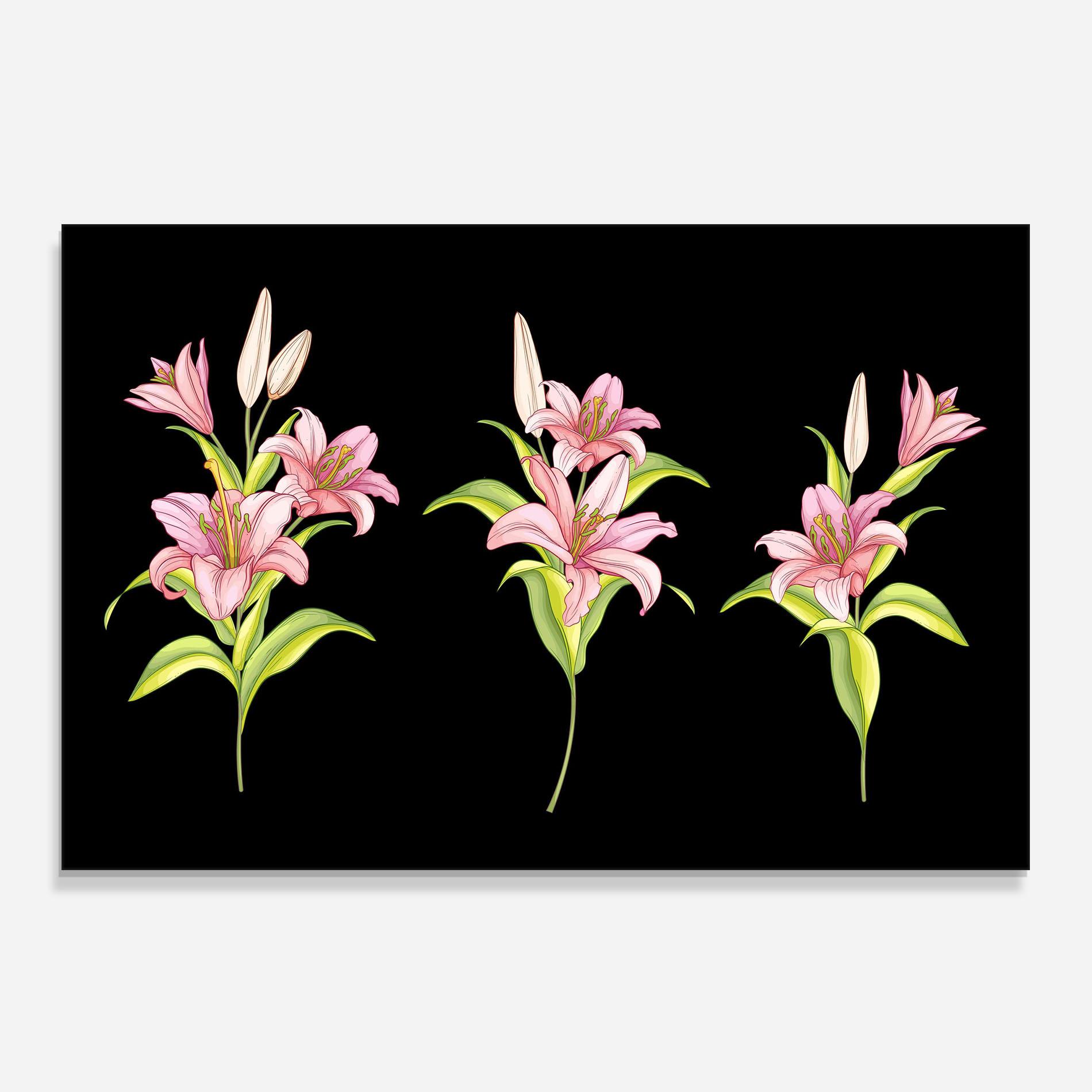 Panou Sticla Bucatarie Lily Set mockup 0