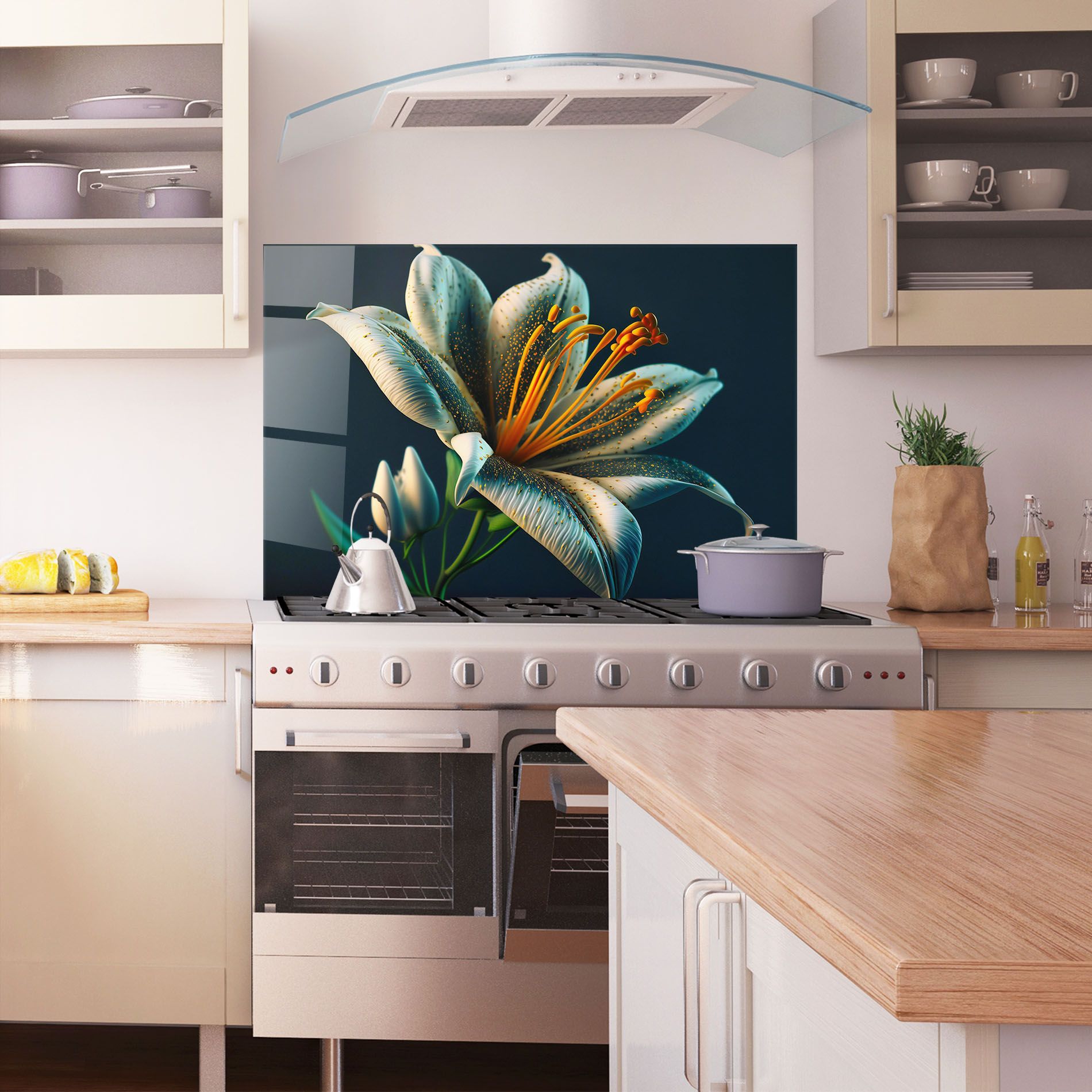 Blue Grey Lily mockup 1