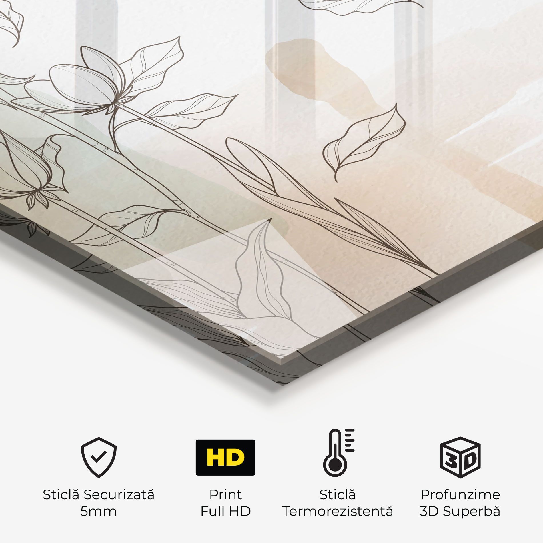 Brown Line Flower mockup 2