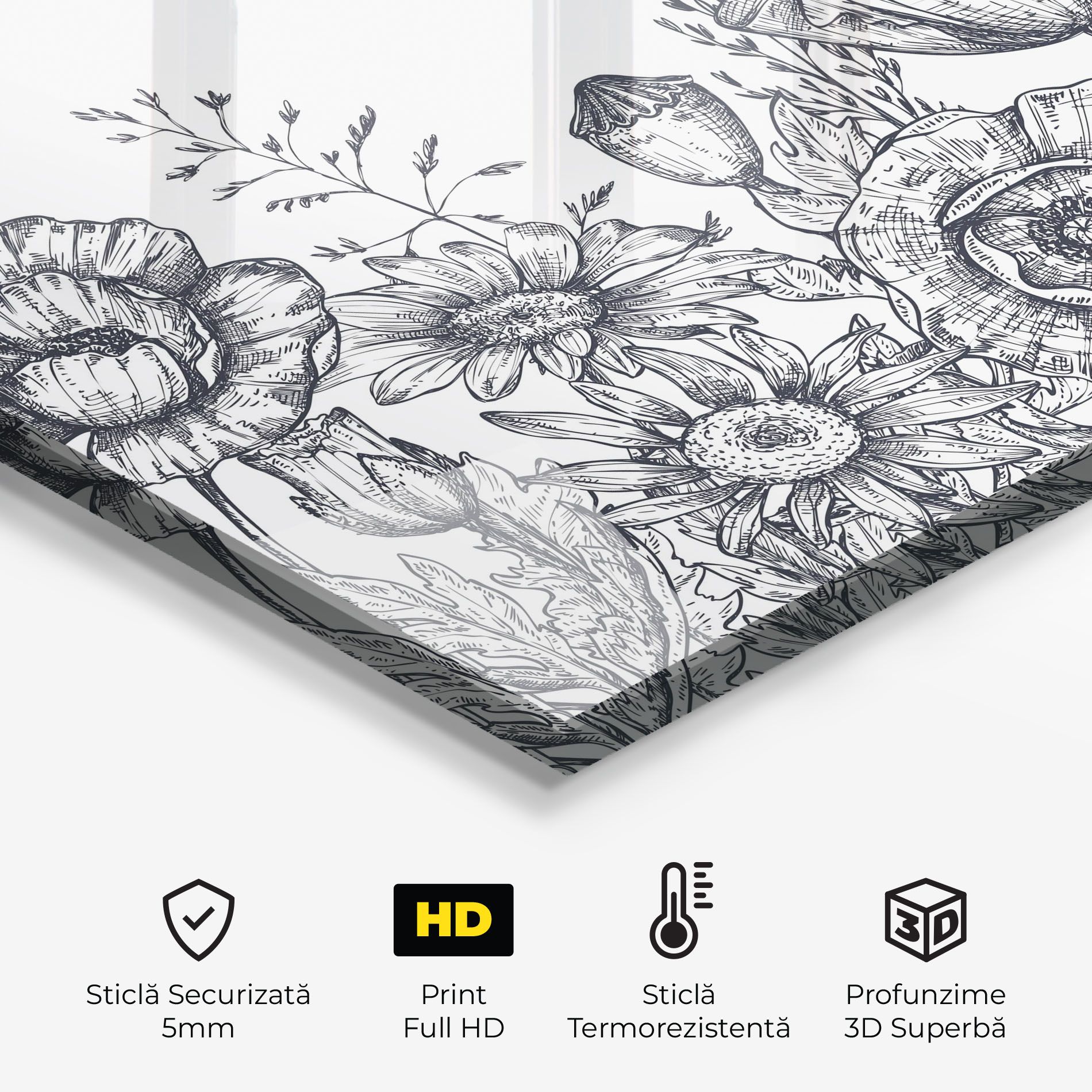 Flower Grey Line mockup 2