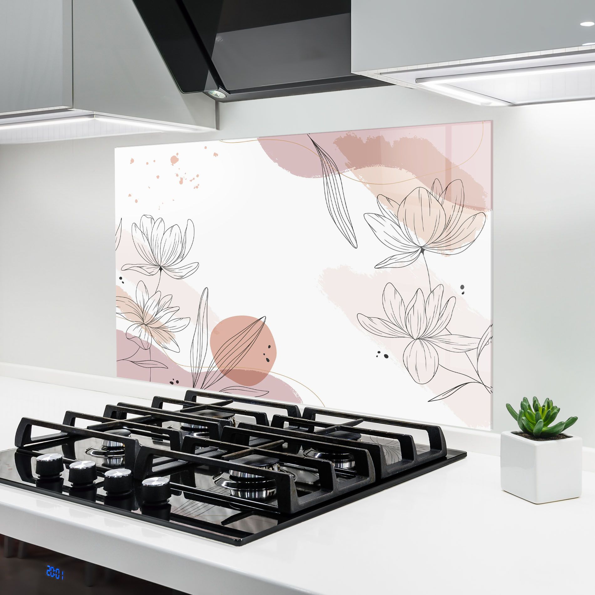 Black Pink Line mockup 6