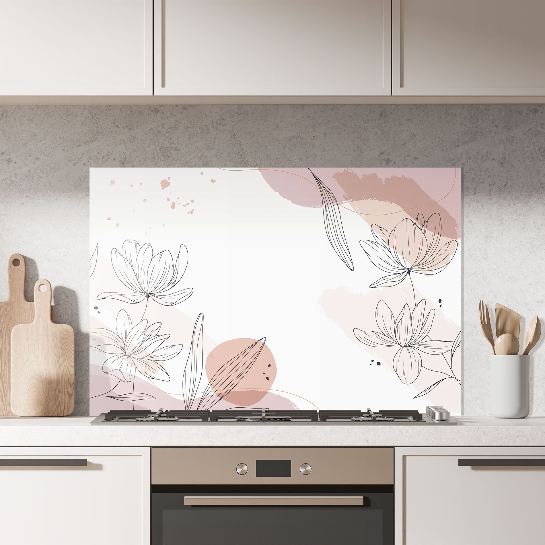 Black Pink Line mockup 7