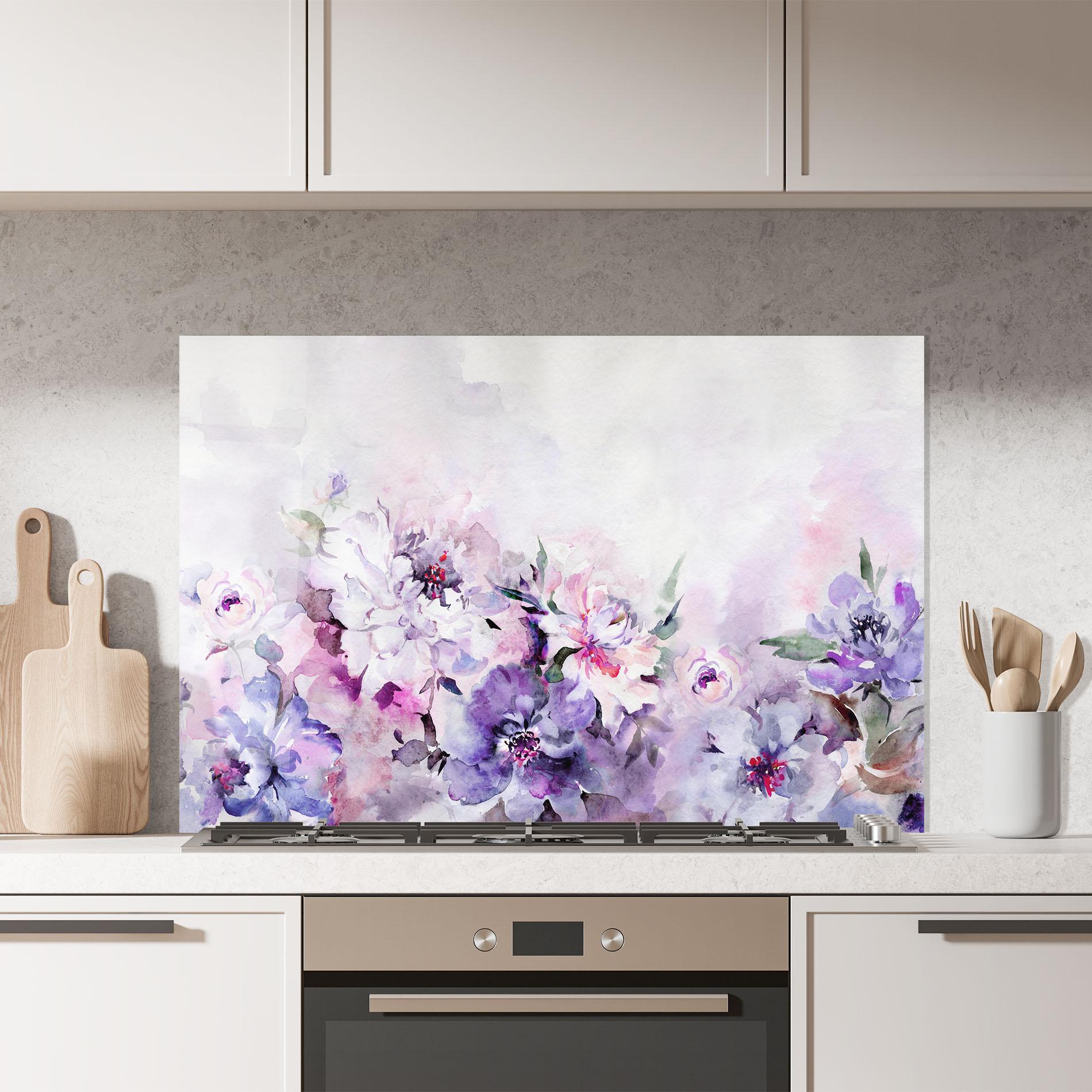 Panou Sticla Bucatarie Buchet Multicolor mockup 7