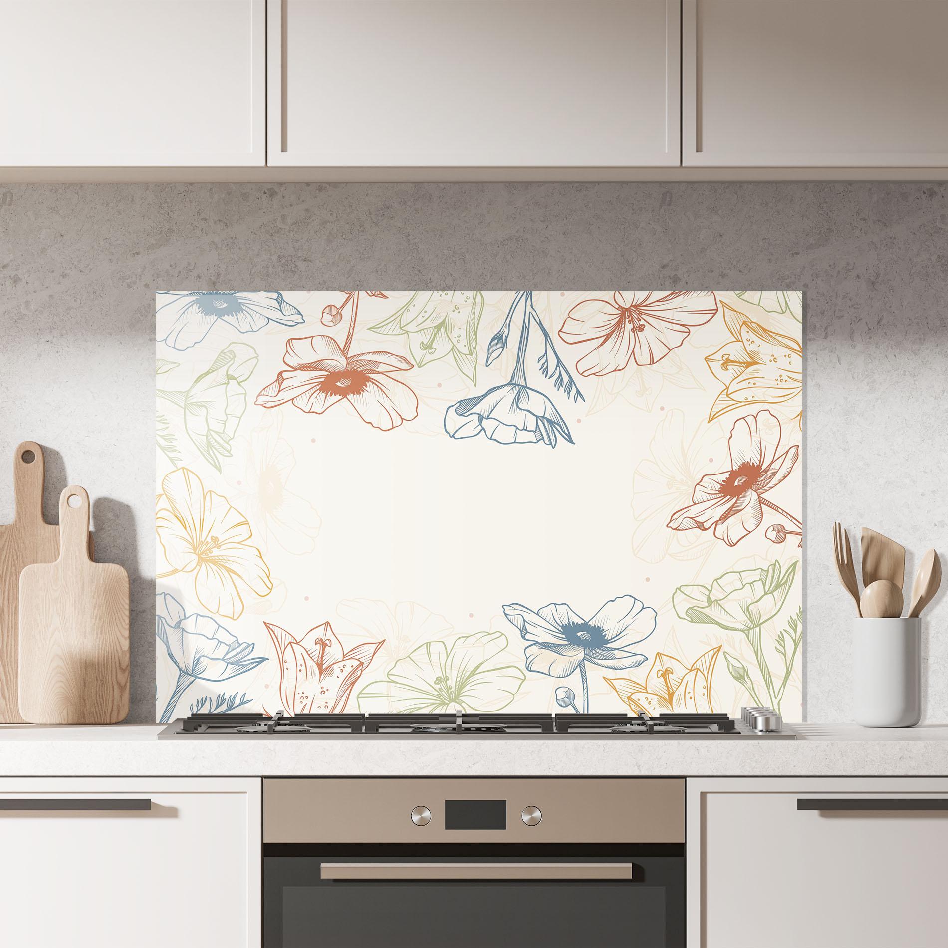 Panou Sticla Bucatarie Color Mix Line mockup 7