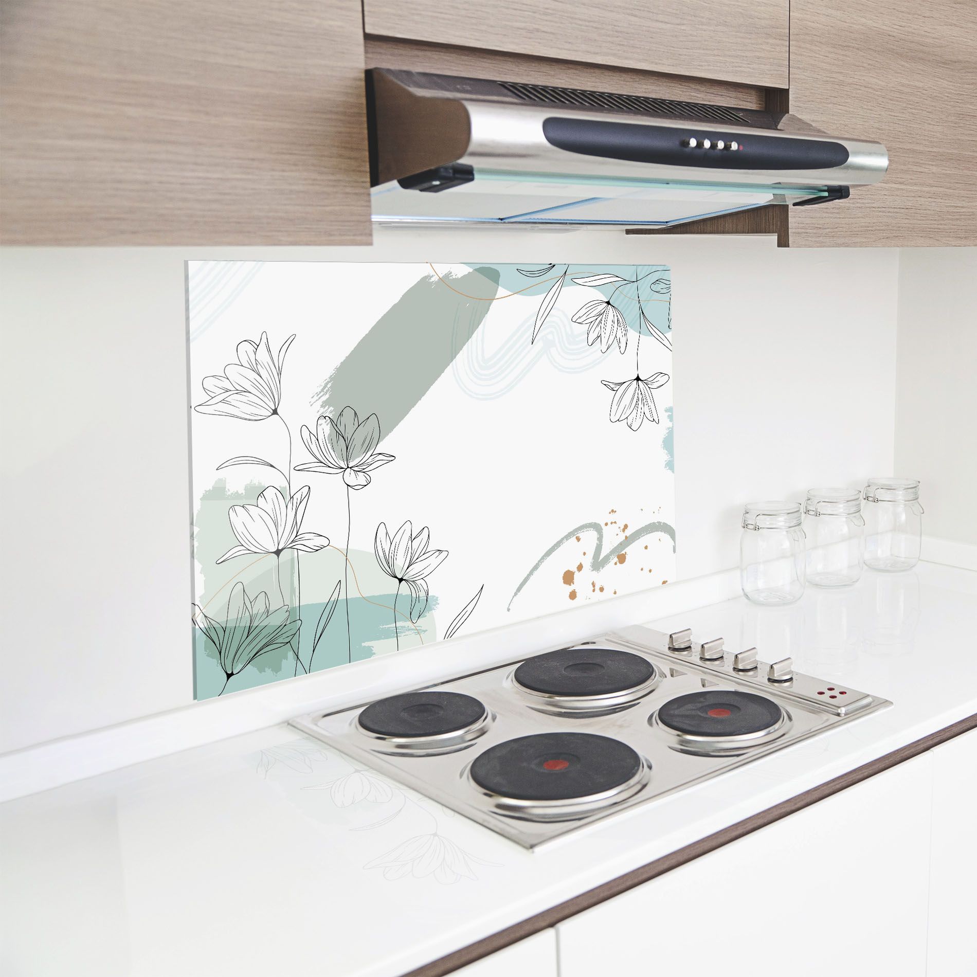 Black Blue Line mockup 8