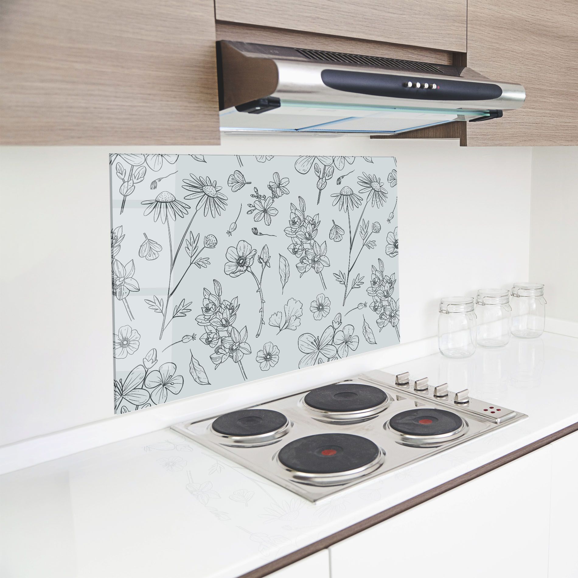 Blue Flower Line mockup 8