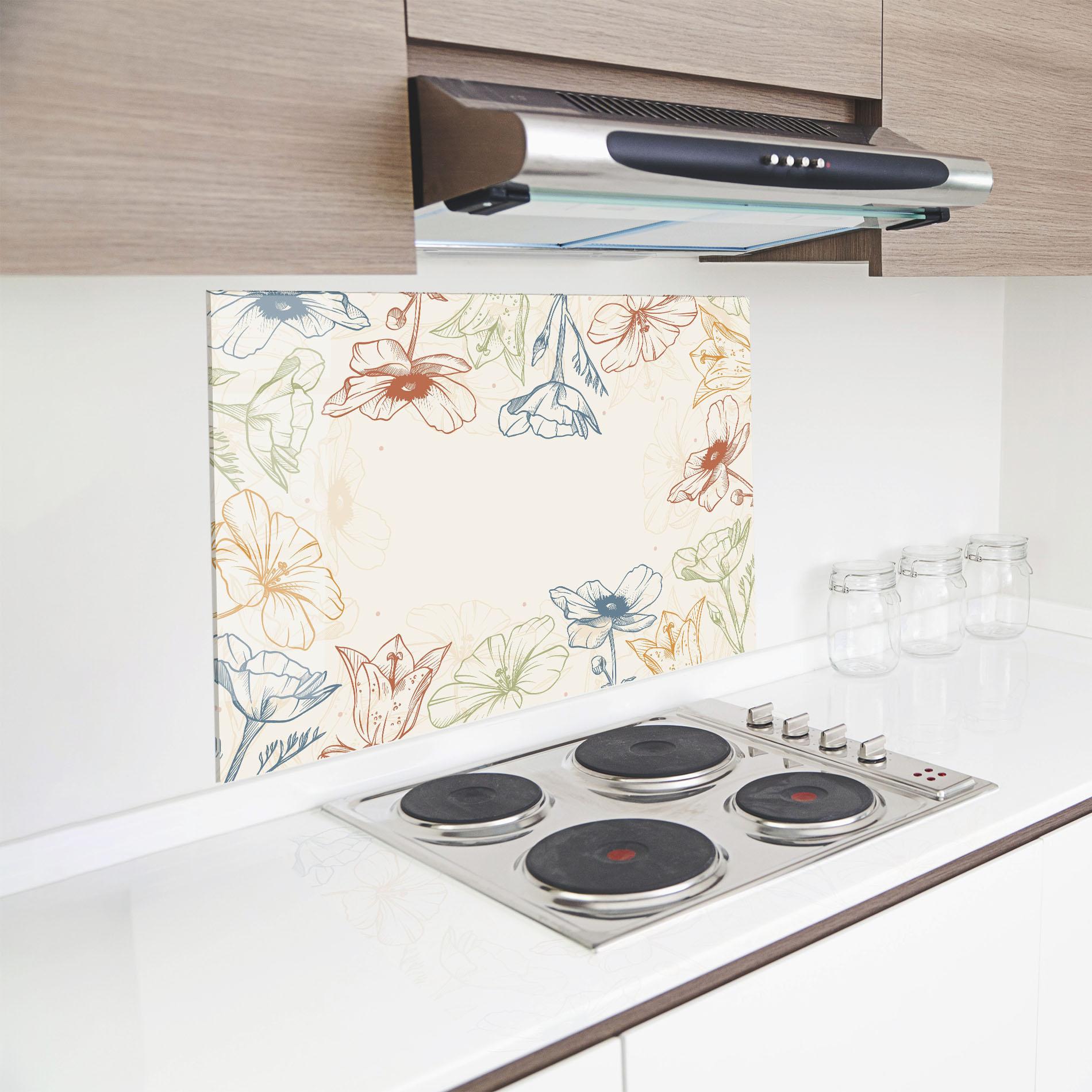 Panou Sticla Bucatarie Color Mix Line mockup 8