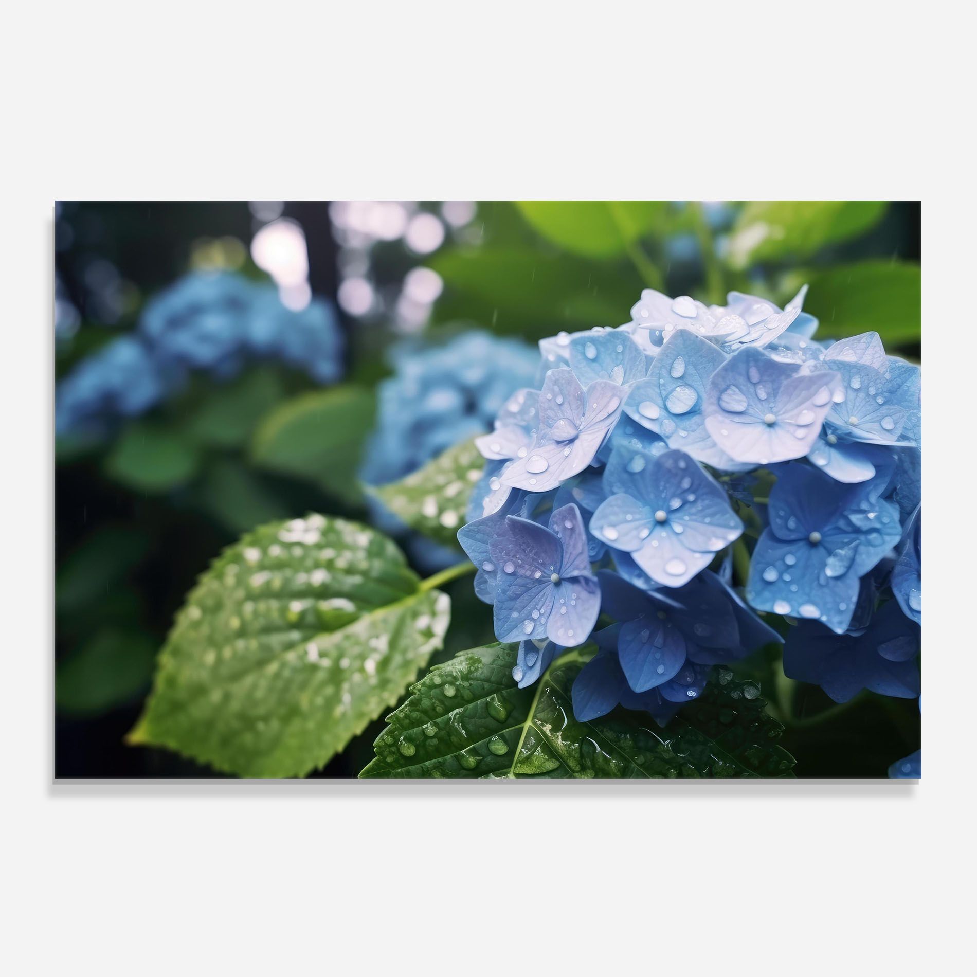Blue Rainy Exotic mockup 0