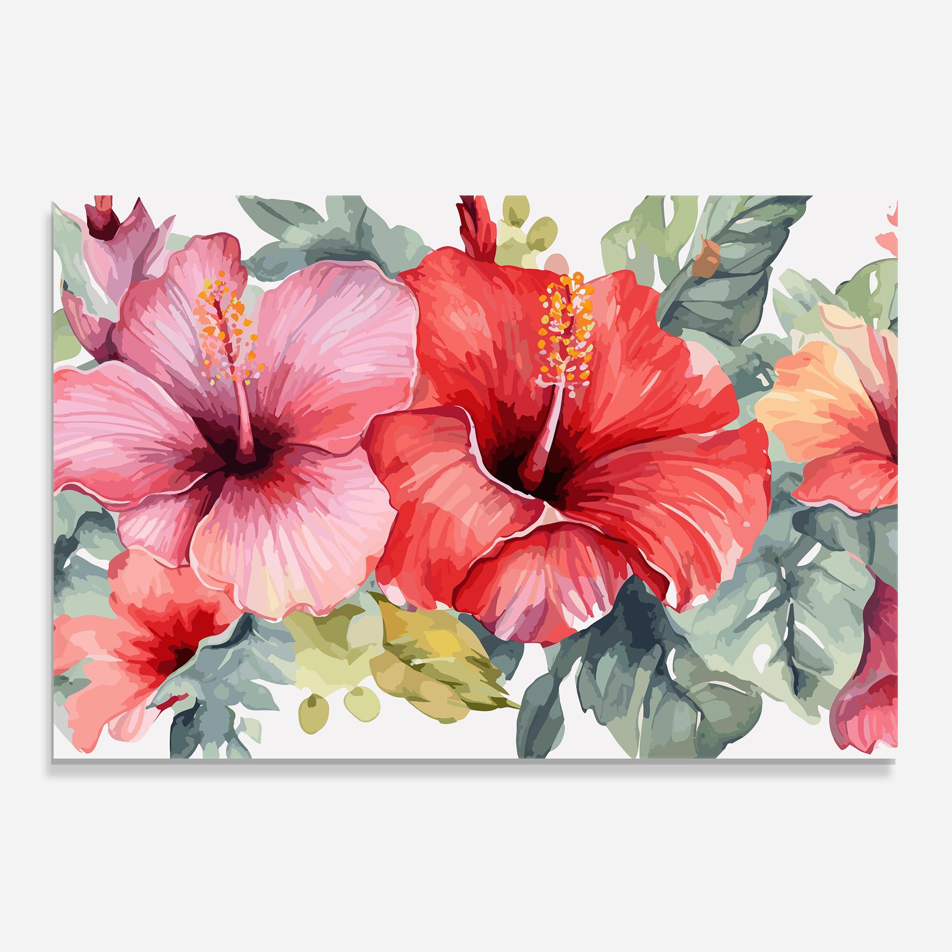 Pink Red Exotic mockup 0