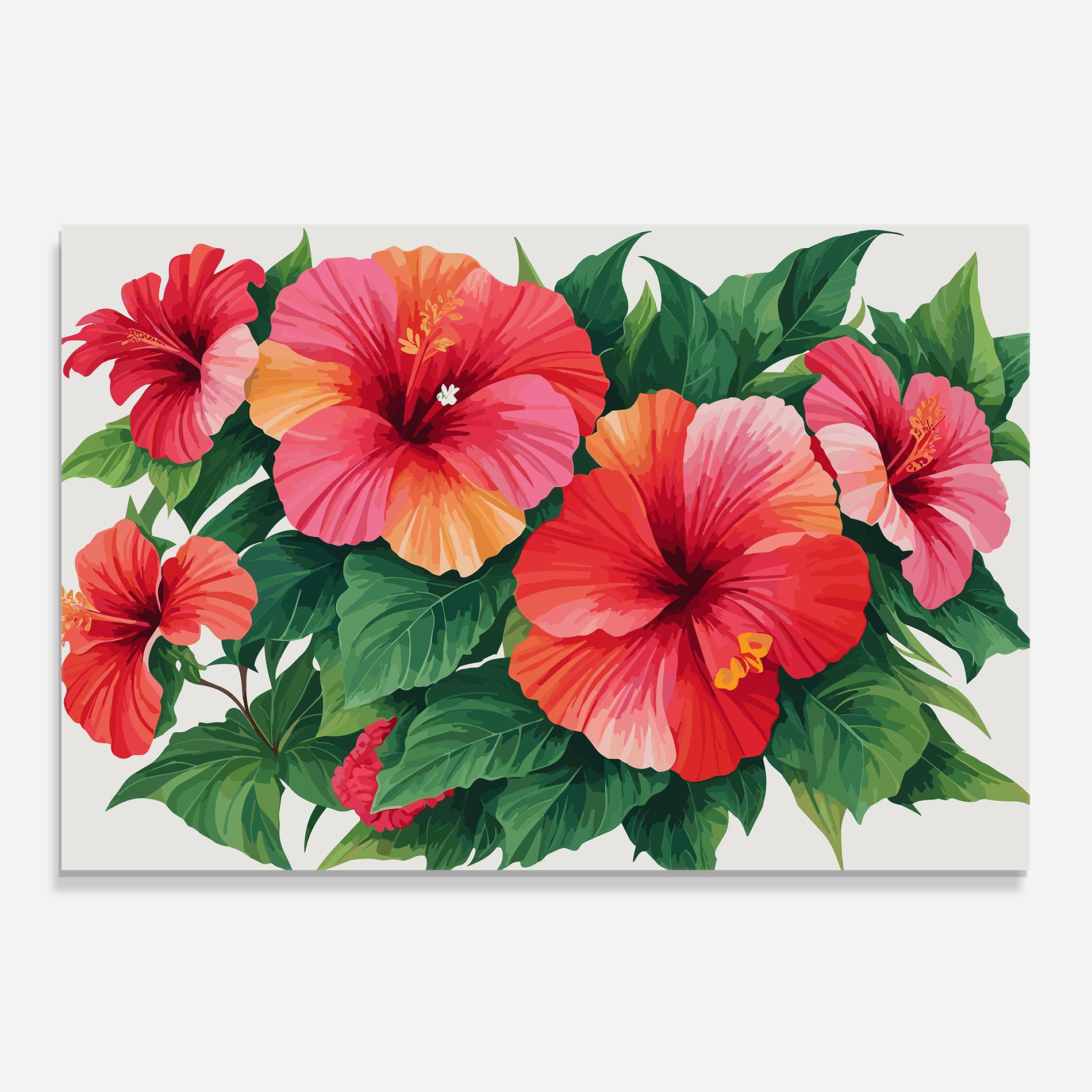 Panou Sticla Bucatarie Pretty Exotic Art mockup 0