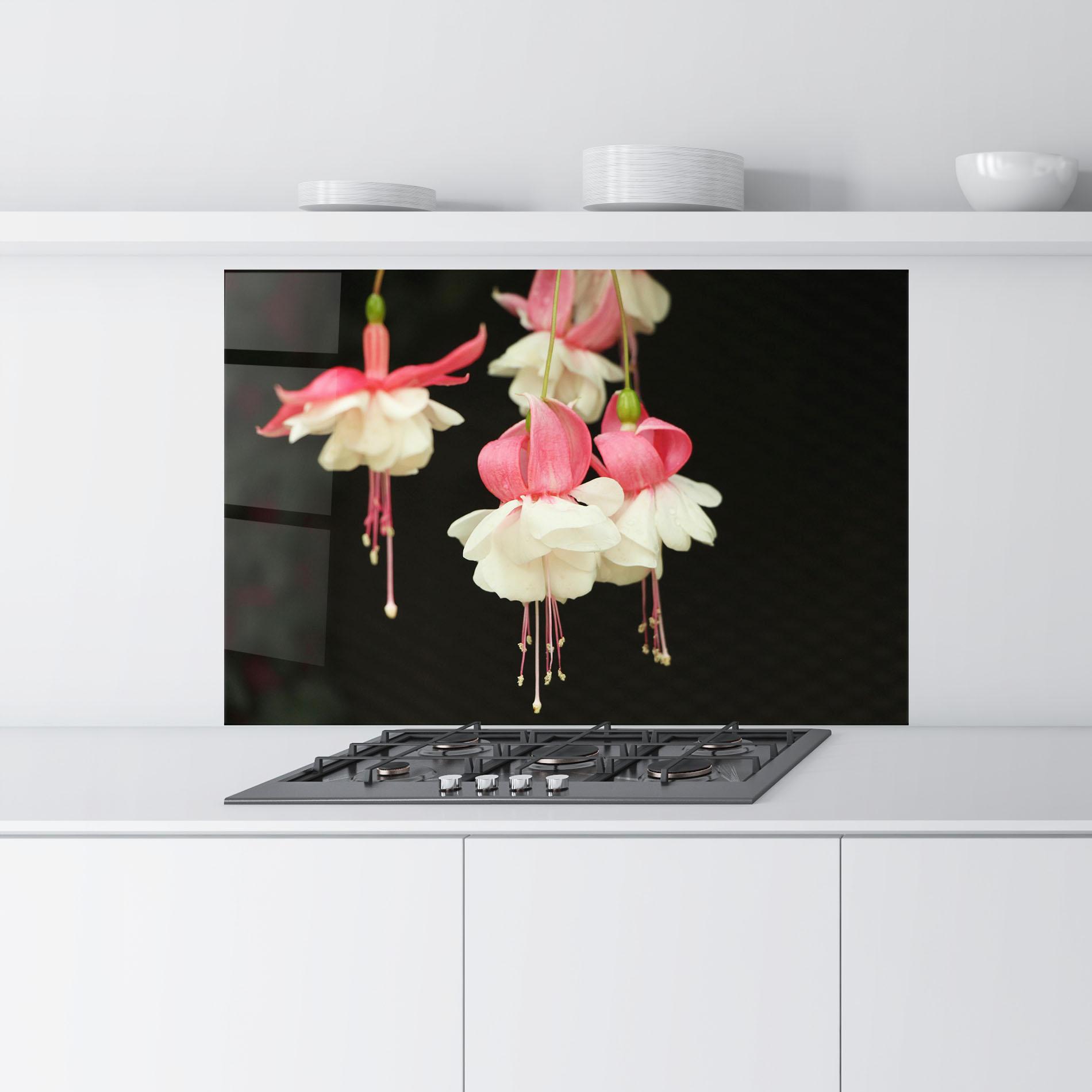 Panou Sticla Bucatarie Amazing Exotic Plant mockup 9