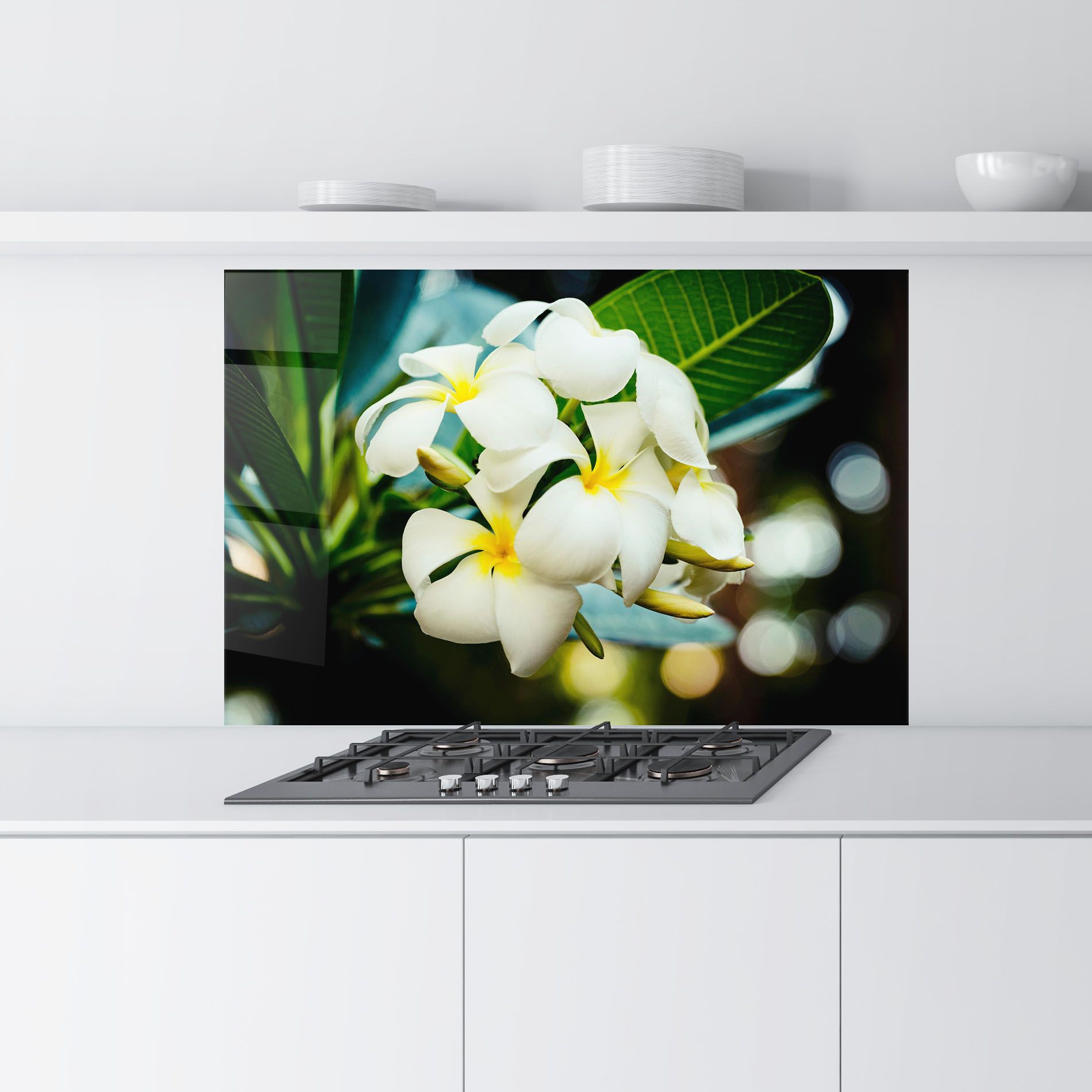 Beautiful White Exotic mockup 9