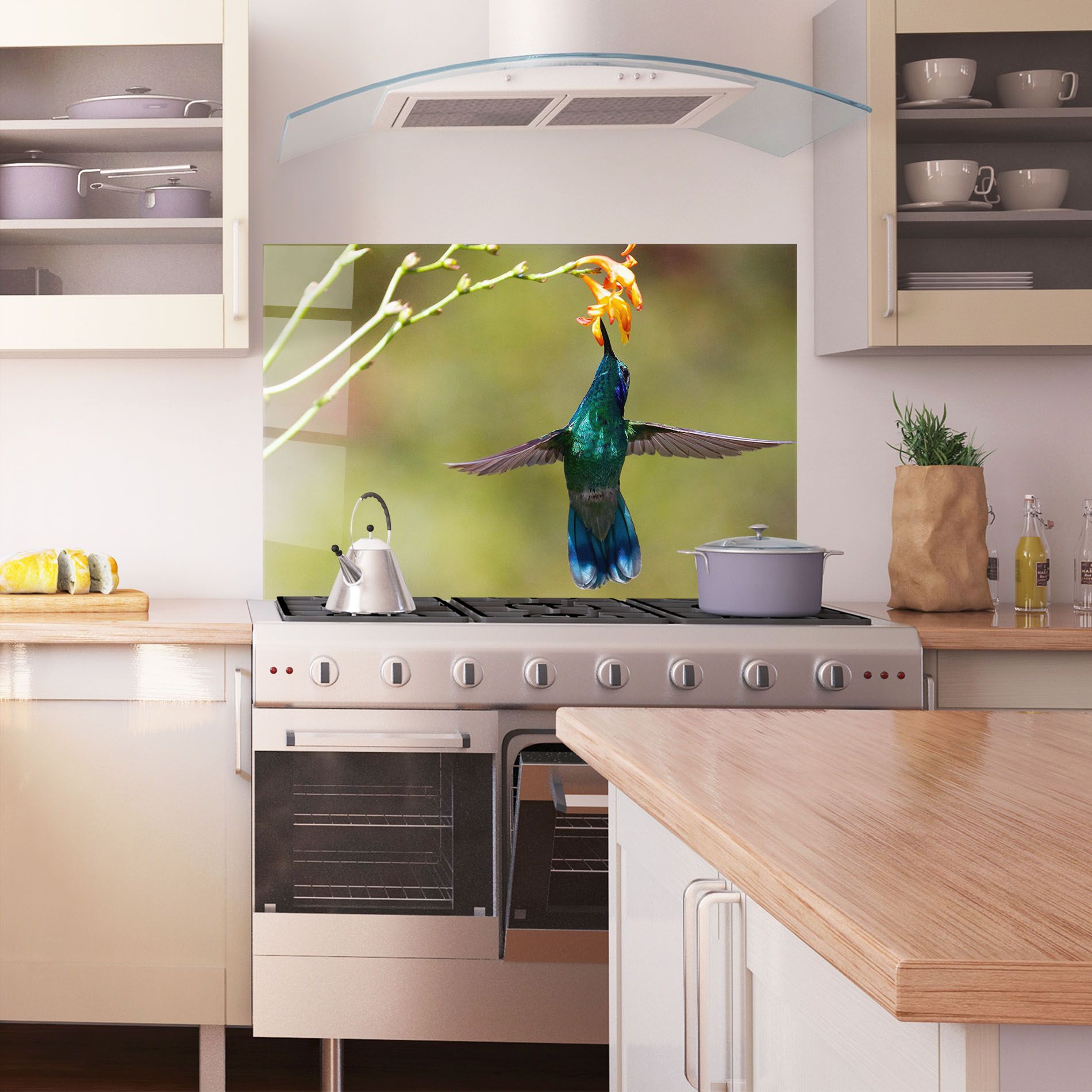 Orange Flower Exotic mockup 1