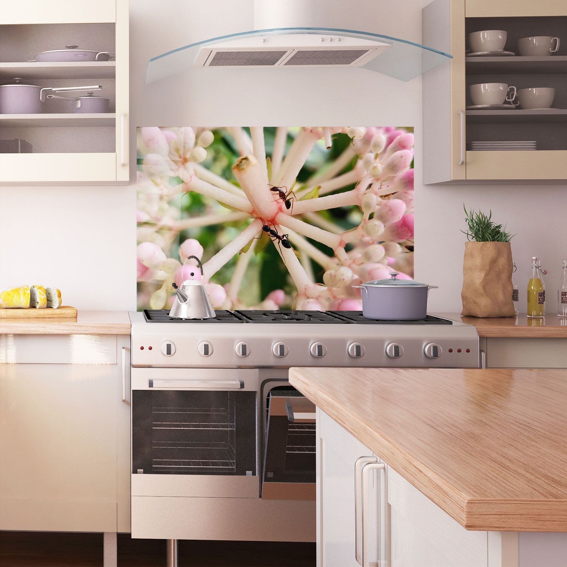 Pink Exotic Flower mockup 1