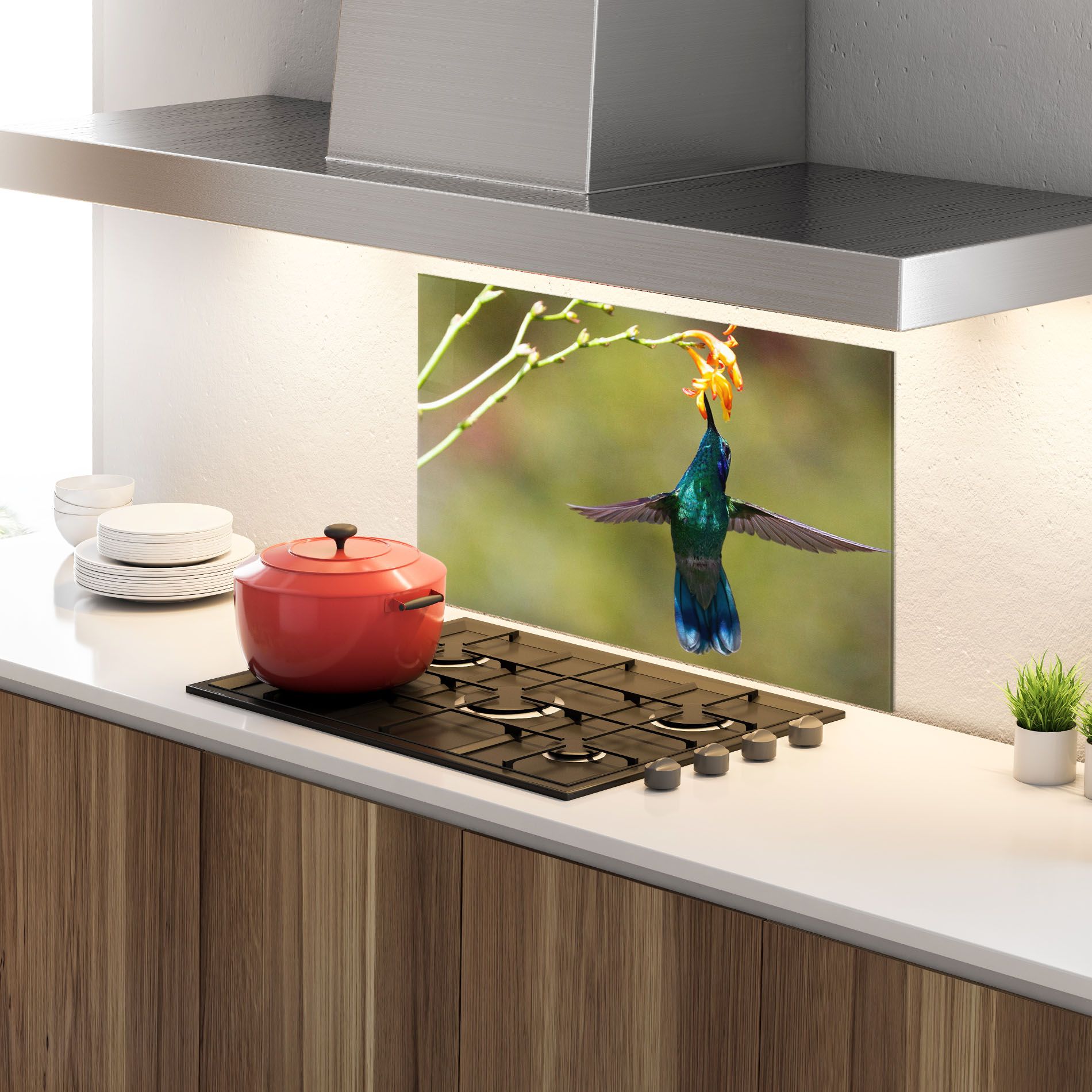 Orange Flower Exotic mockup 4