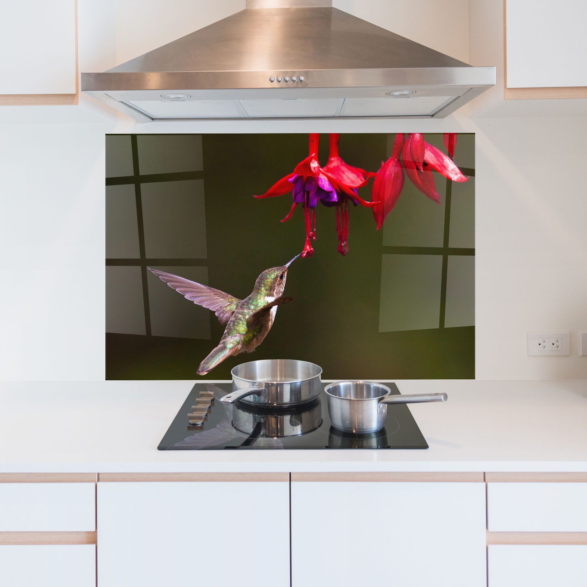 Exotic Flower Bird mockup 5