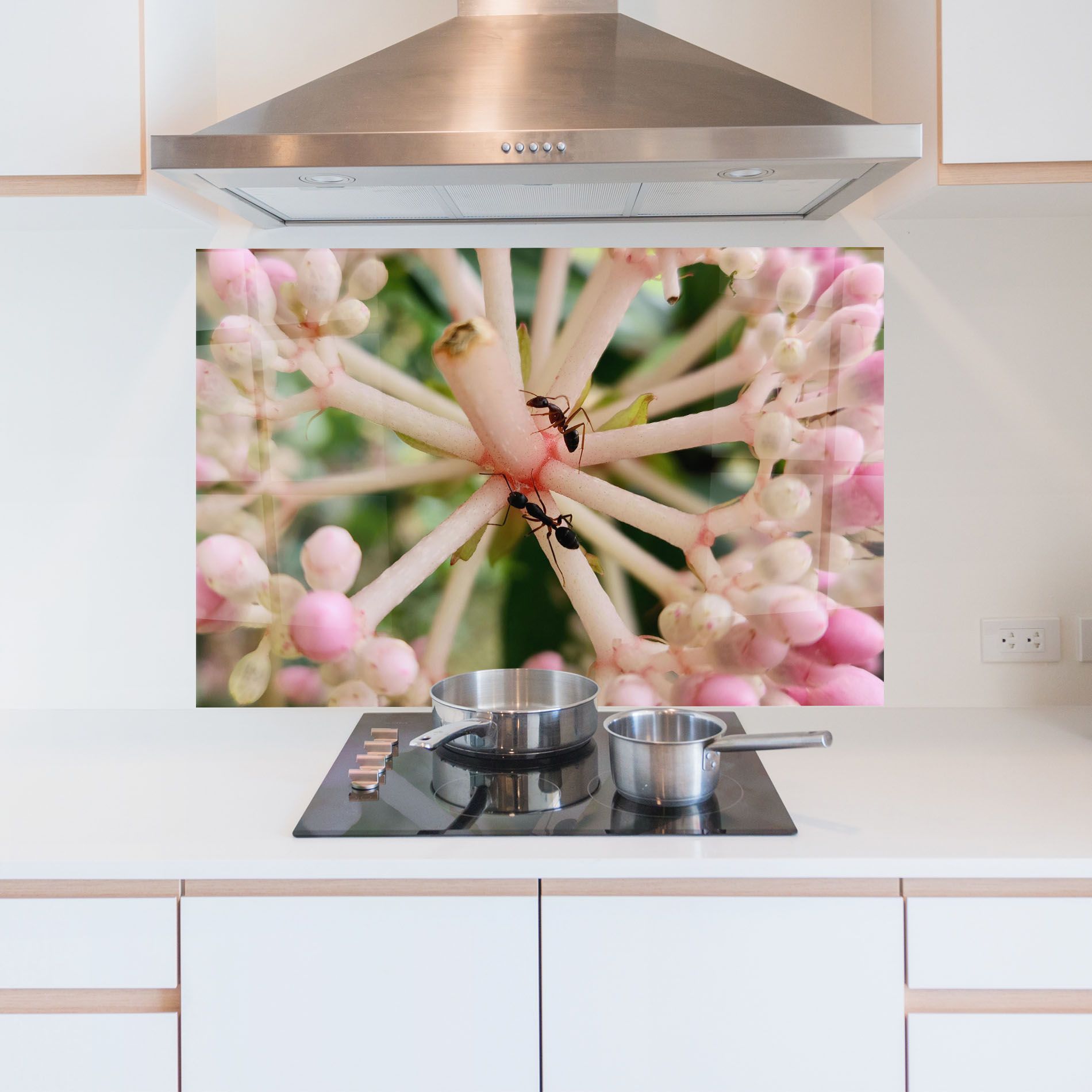 Pink Exotic Flower mockup 5