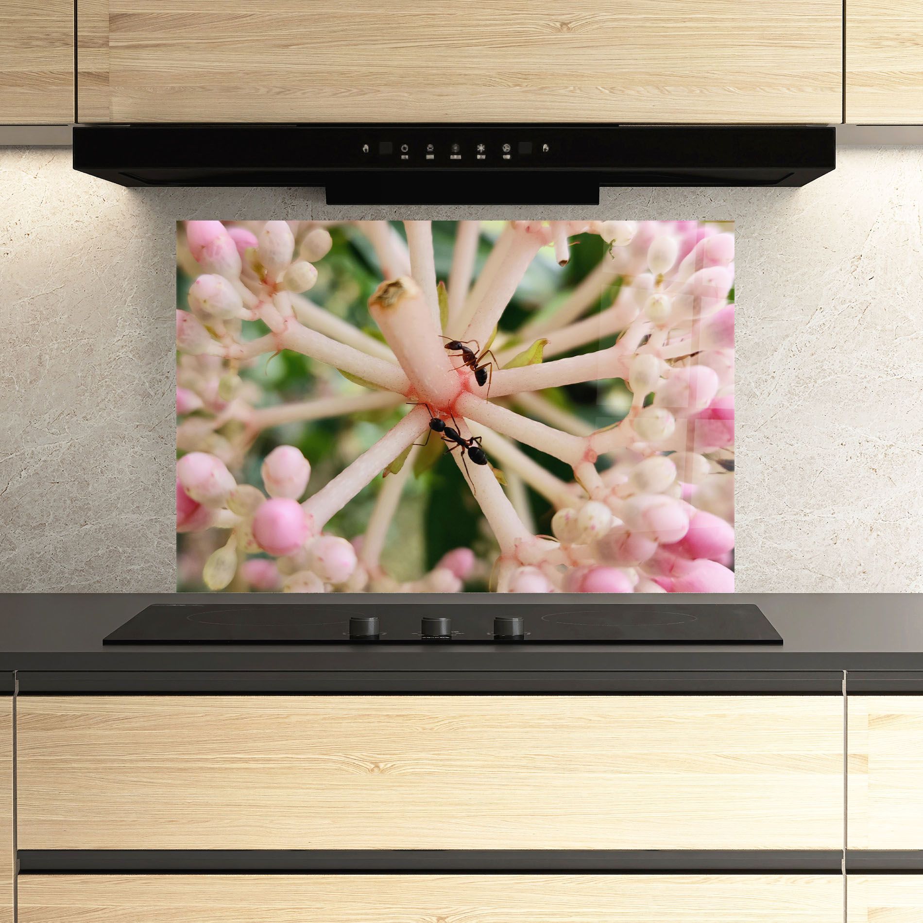 Pink Exotic Flower mockup 3