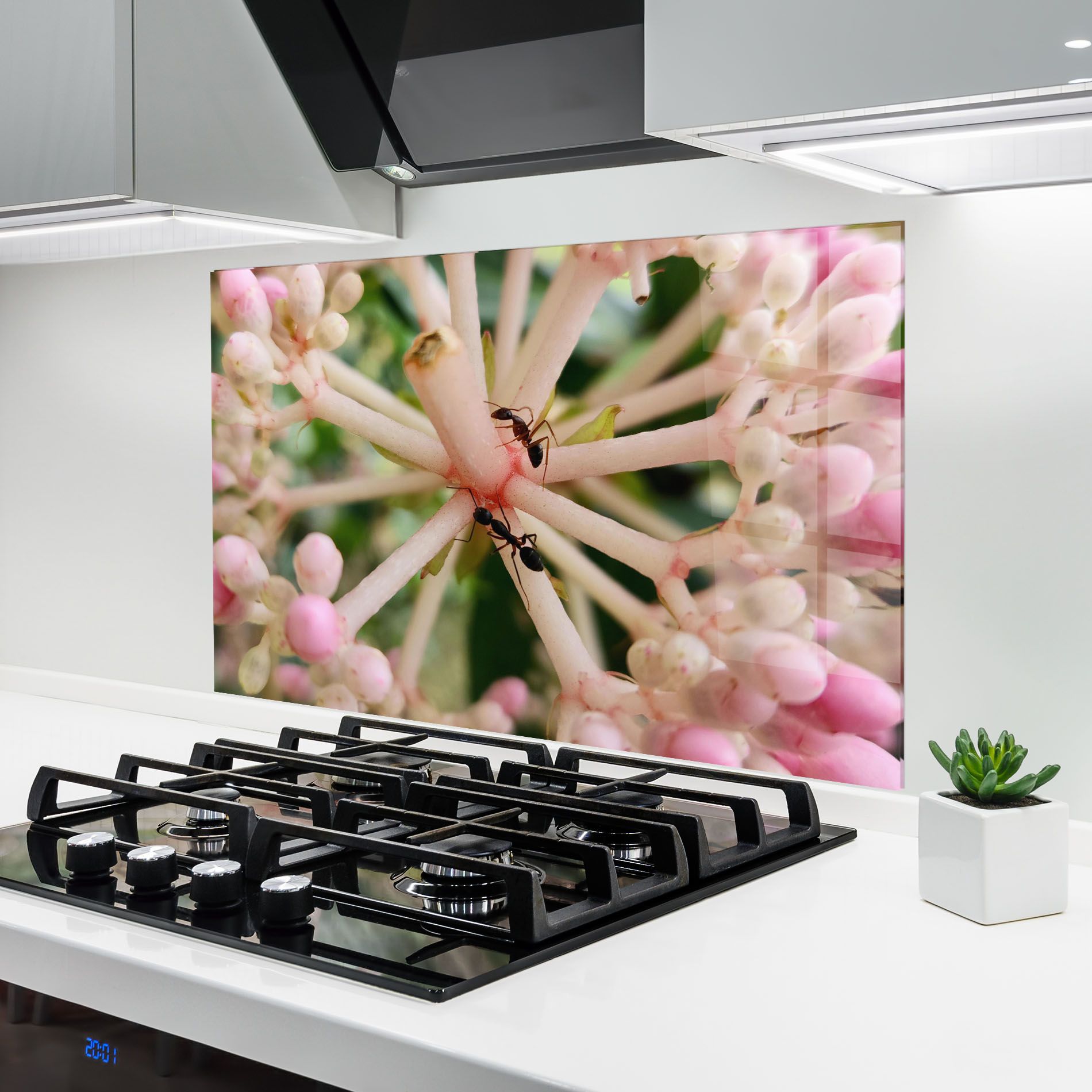 Pink Exotic Flower mockup 6