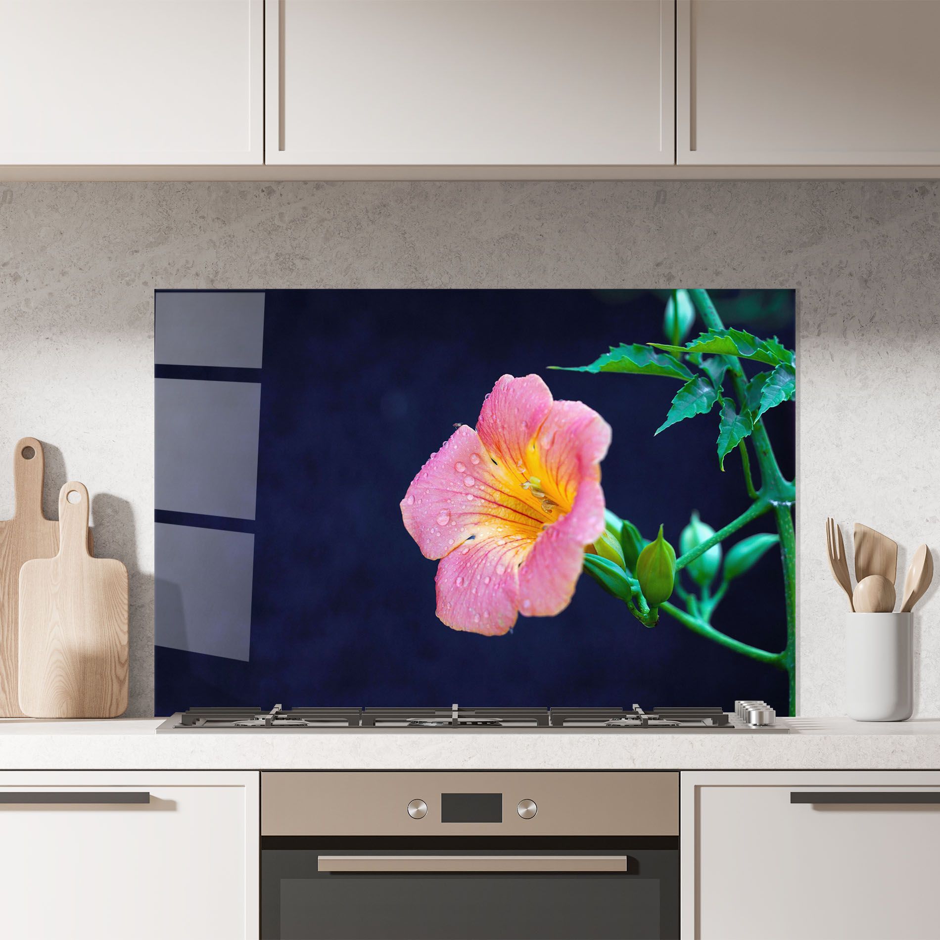 Exotic Pink Plant mockup 7