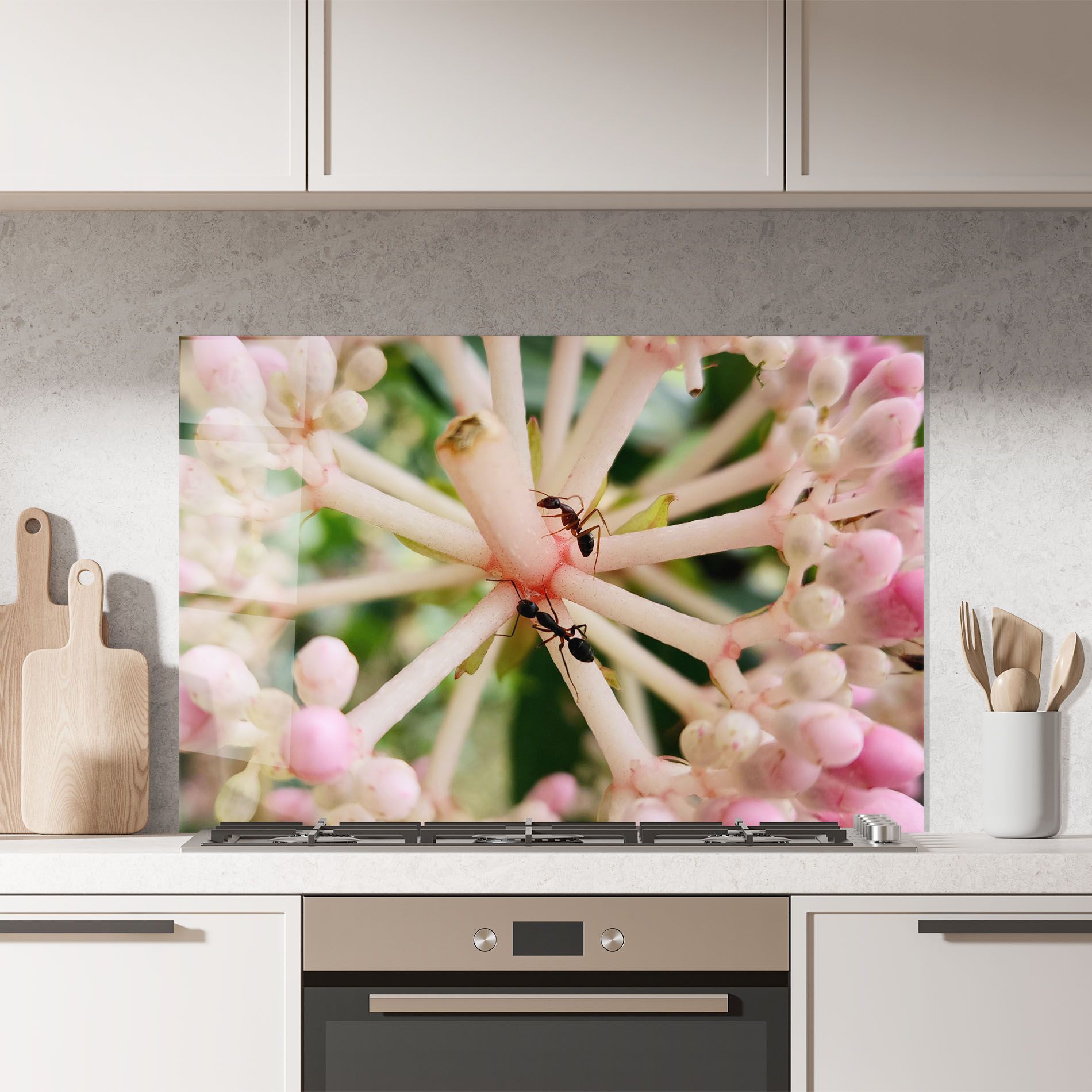 Pink Exotic Flower mockup 7