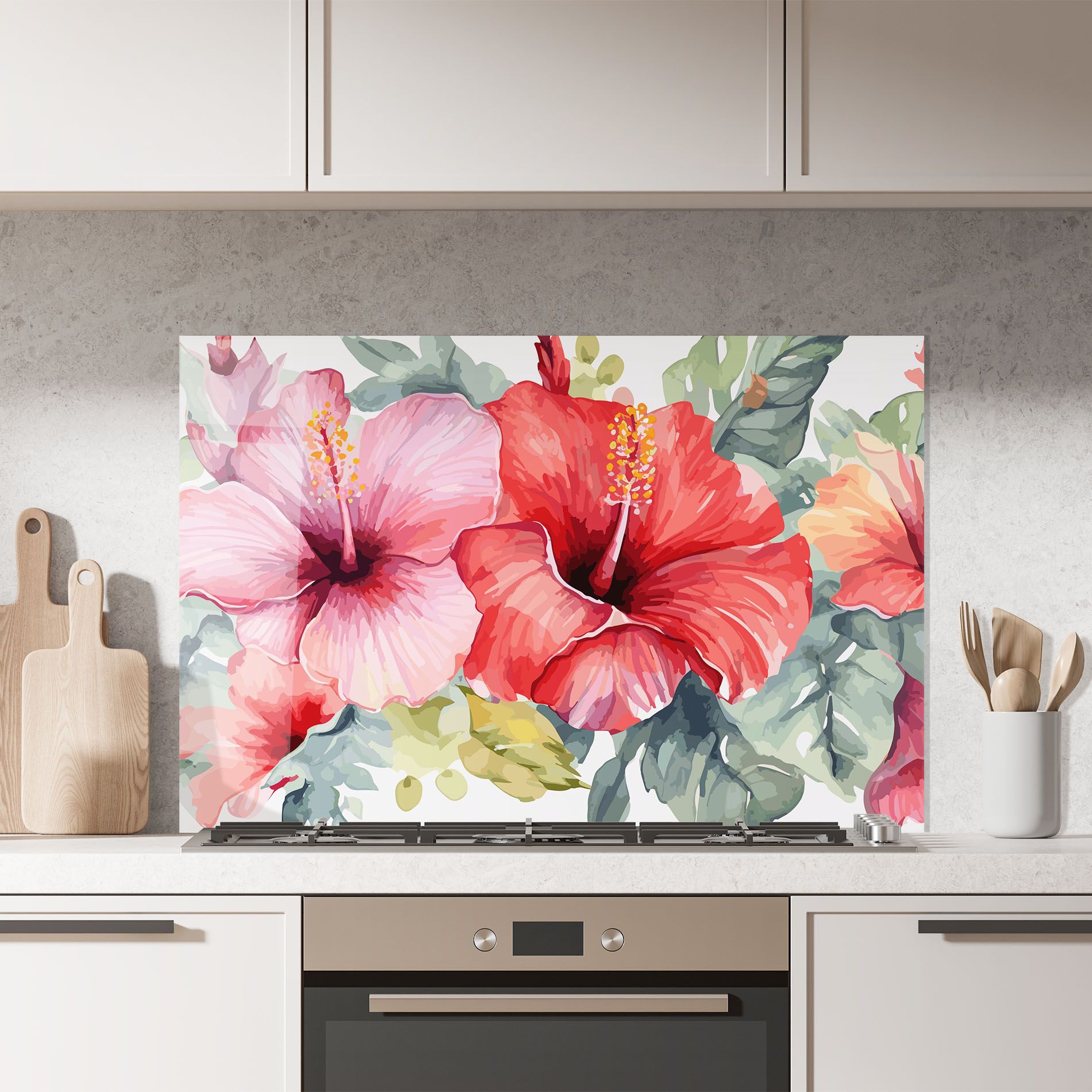 Pink Red Exotic mockup 7