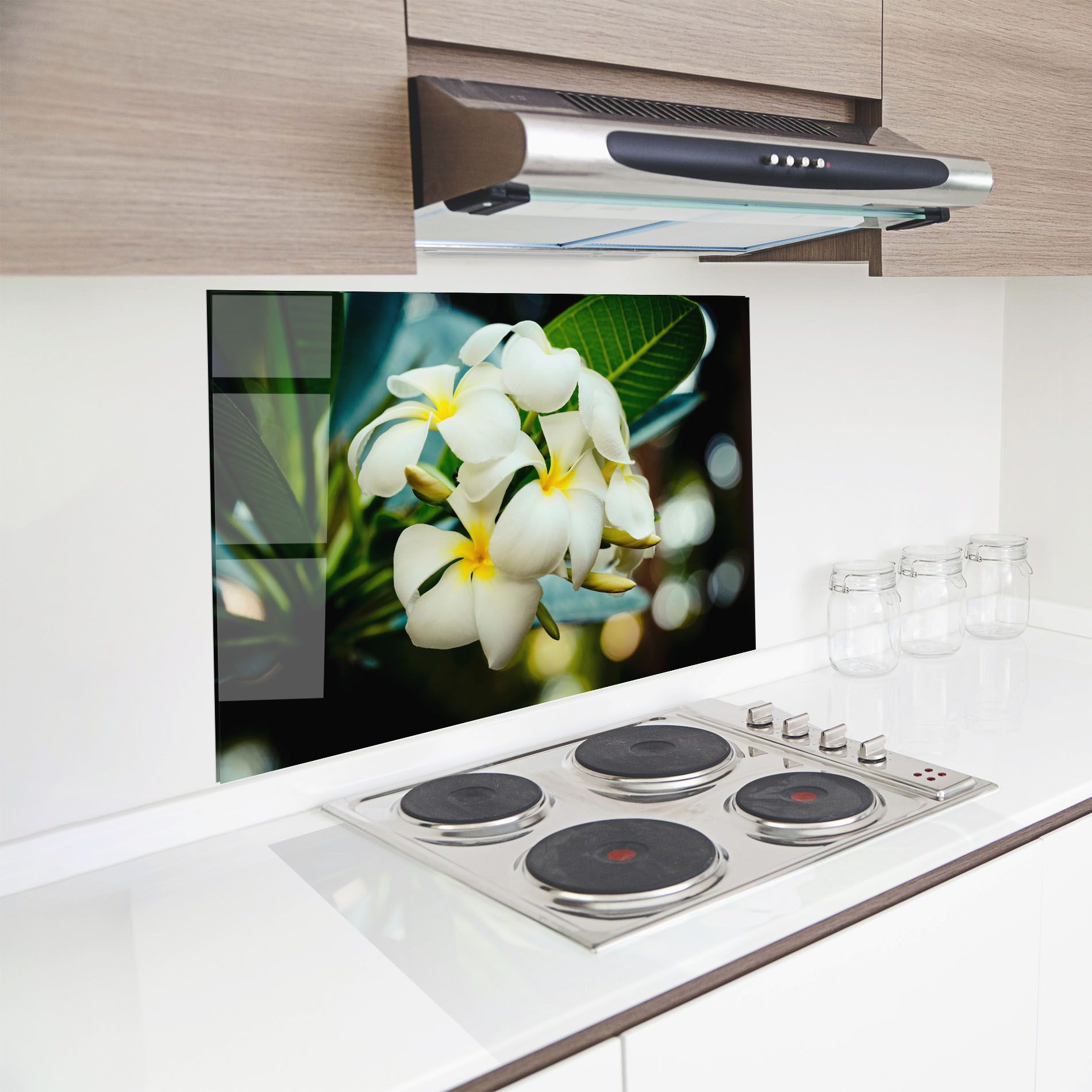 Beautiful White Exotic mockup 8