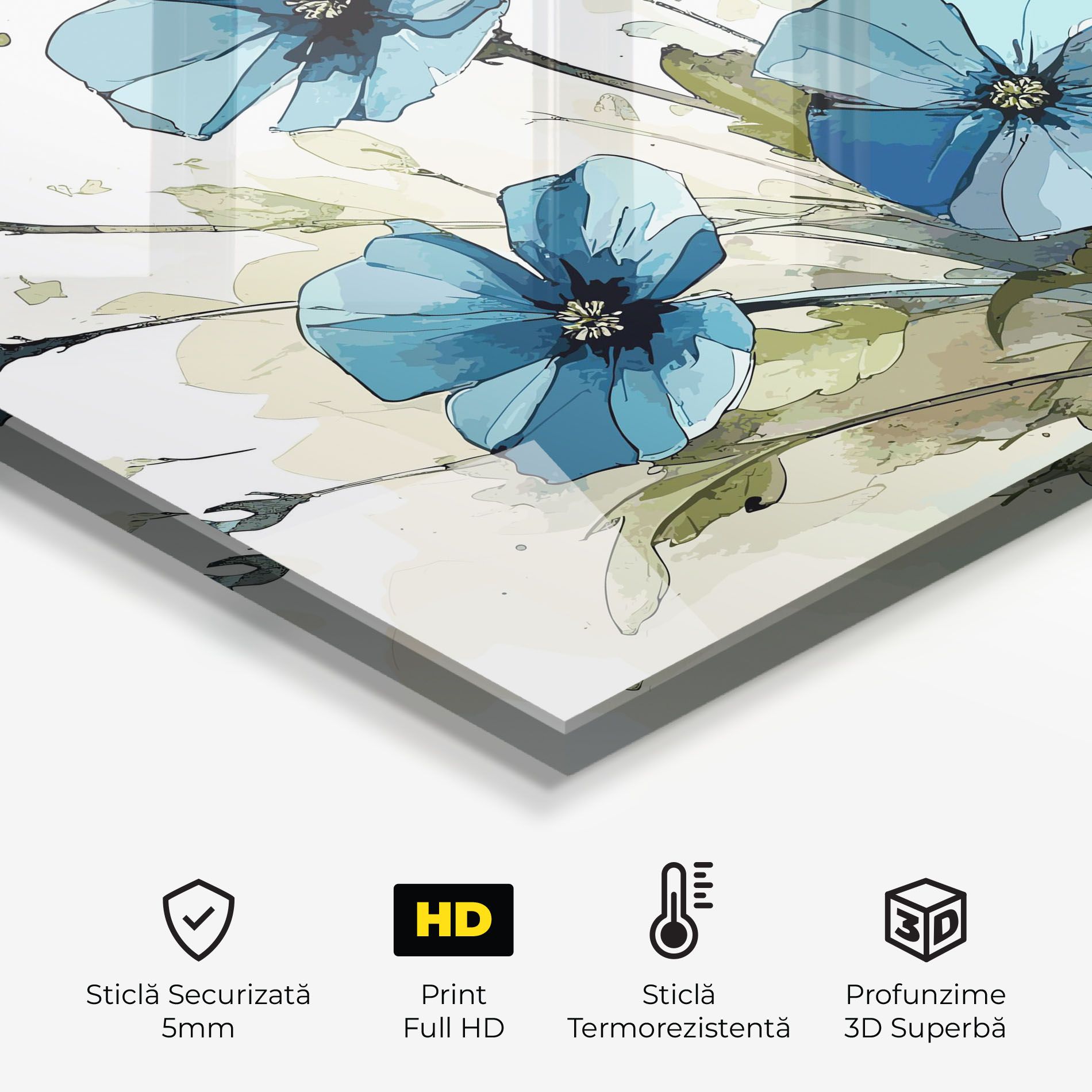 Blue Wild Plant mockup 2