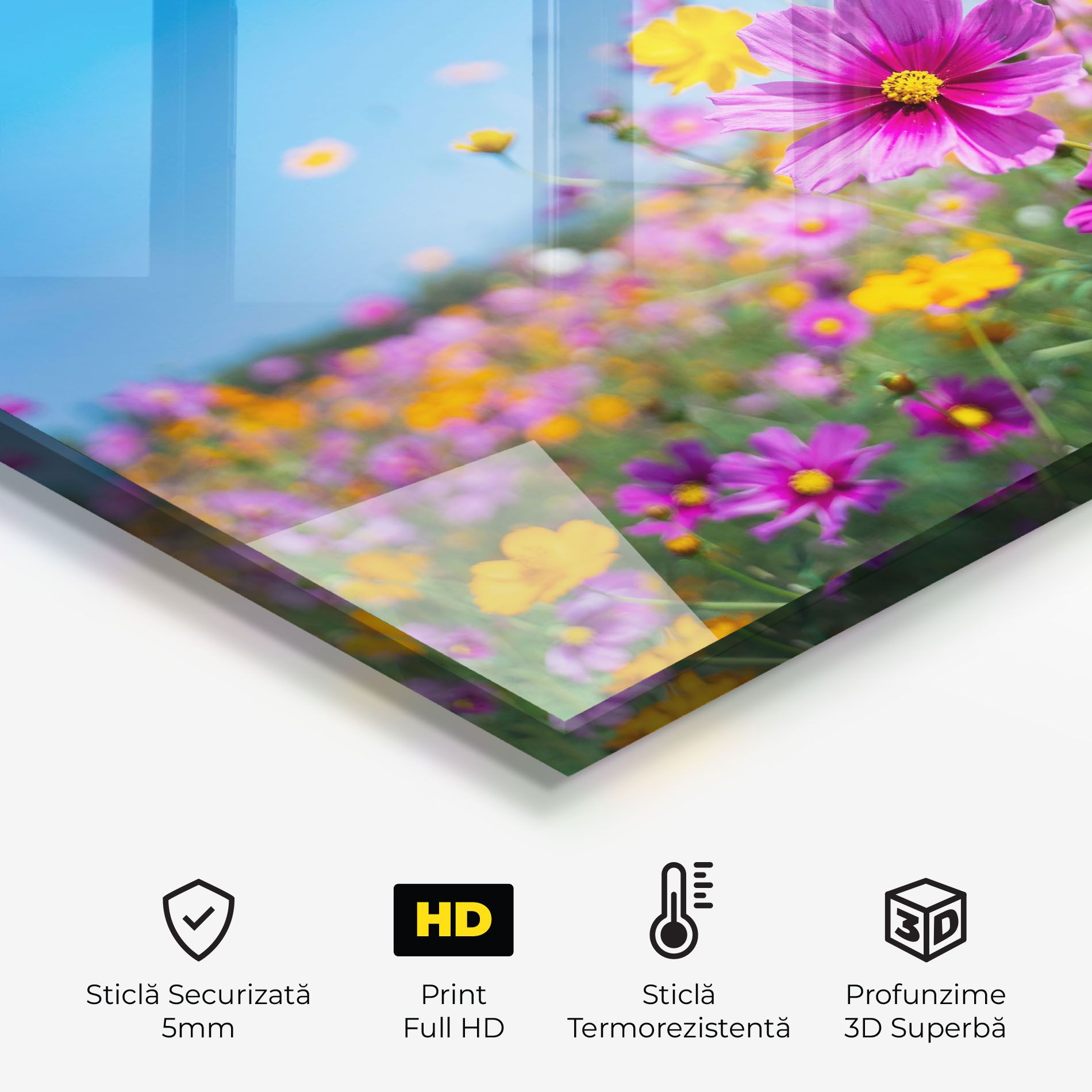 Cosmos Flowers Grassland mockup 2