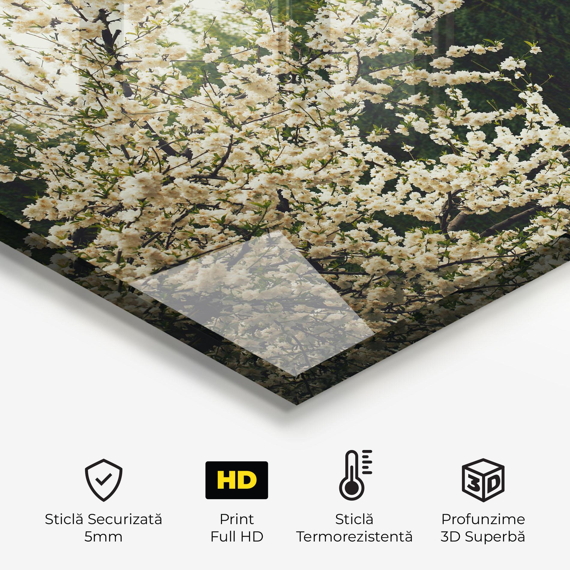 Panou Sticla Bucatarie Nature Veiw Tree mockup 2