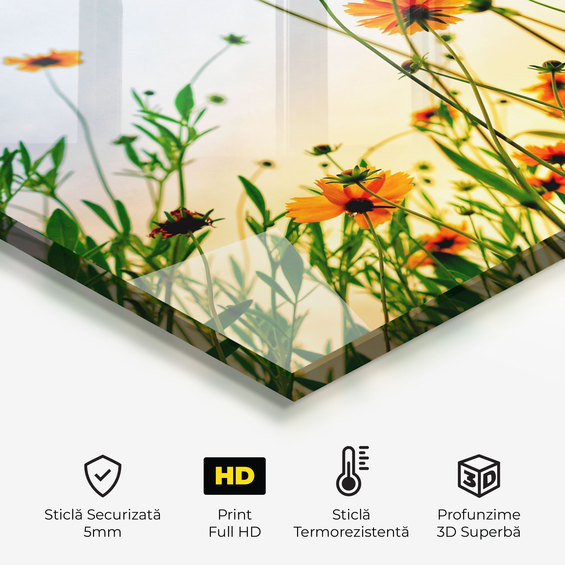 Orange Wild Flowers mockup 2