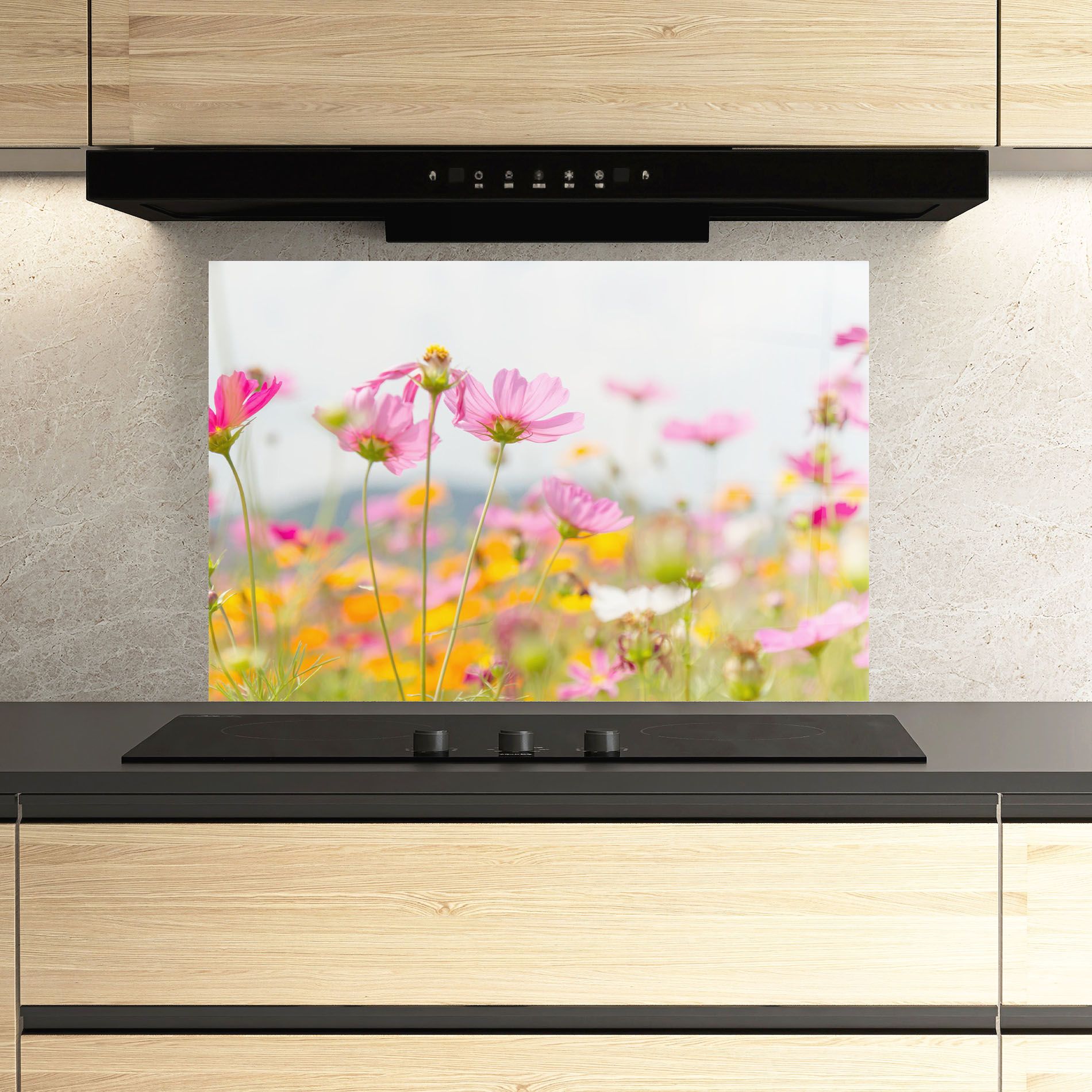 Cosmos Beauty Flowers mockup 3