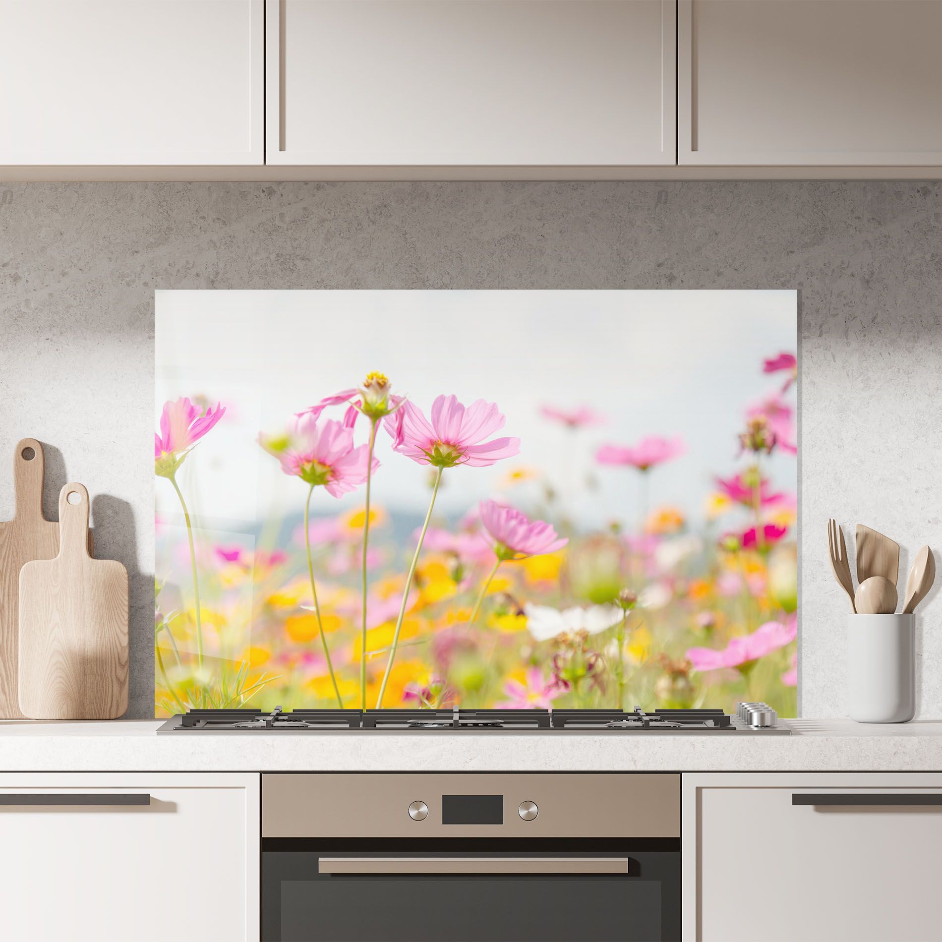 Cosmos Beauty Flowers mockup 7