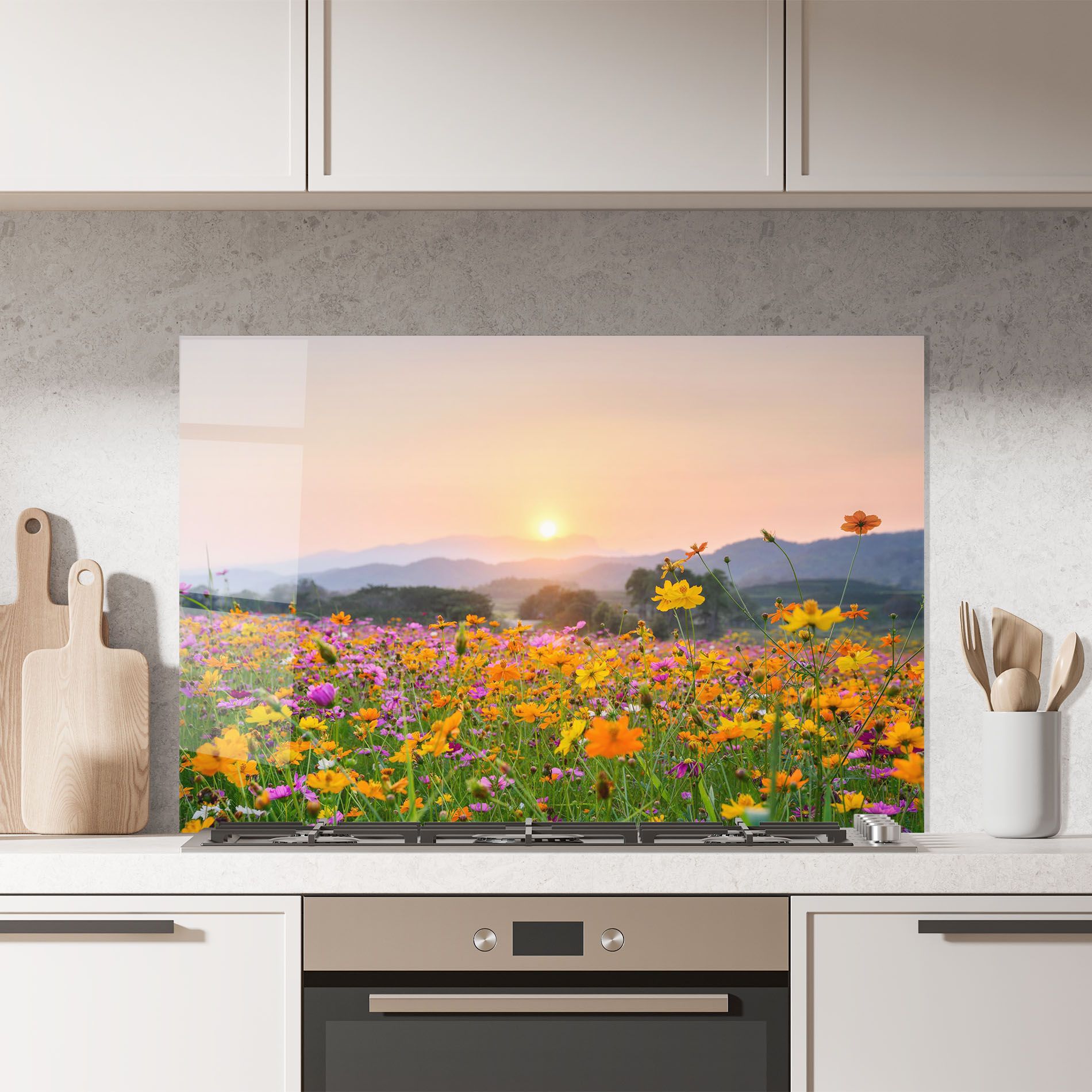 Sunset Mountain Flowerf mockup 7