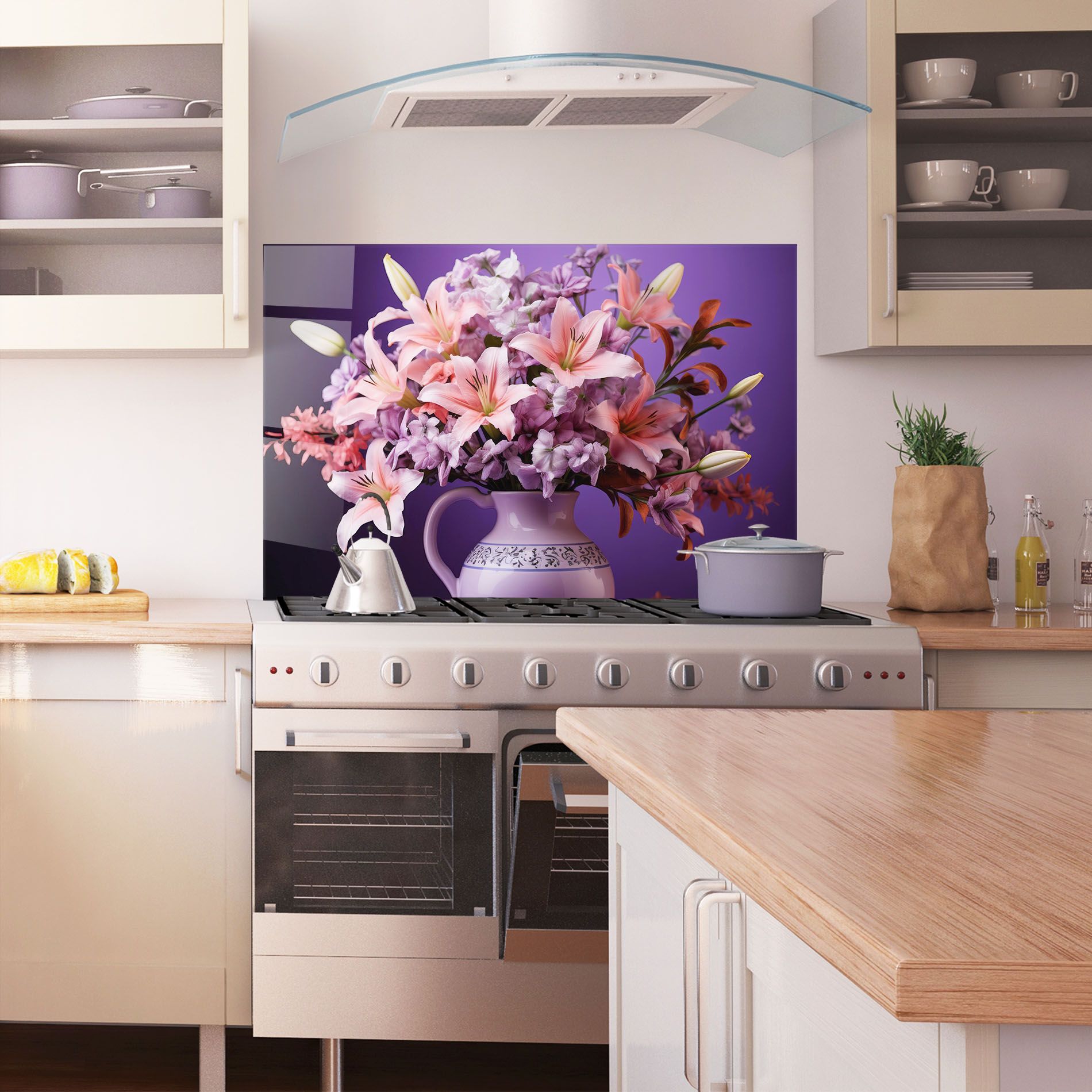 Cute Purple Vase mockup 1