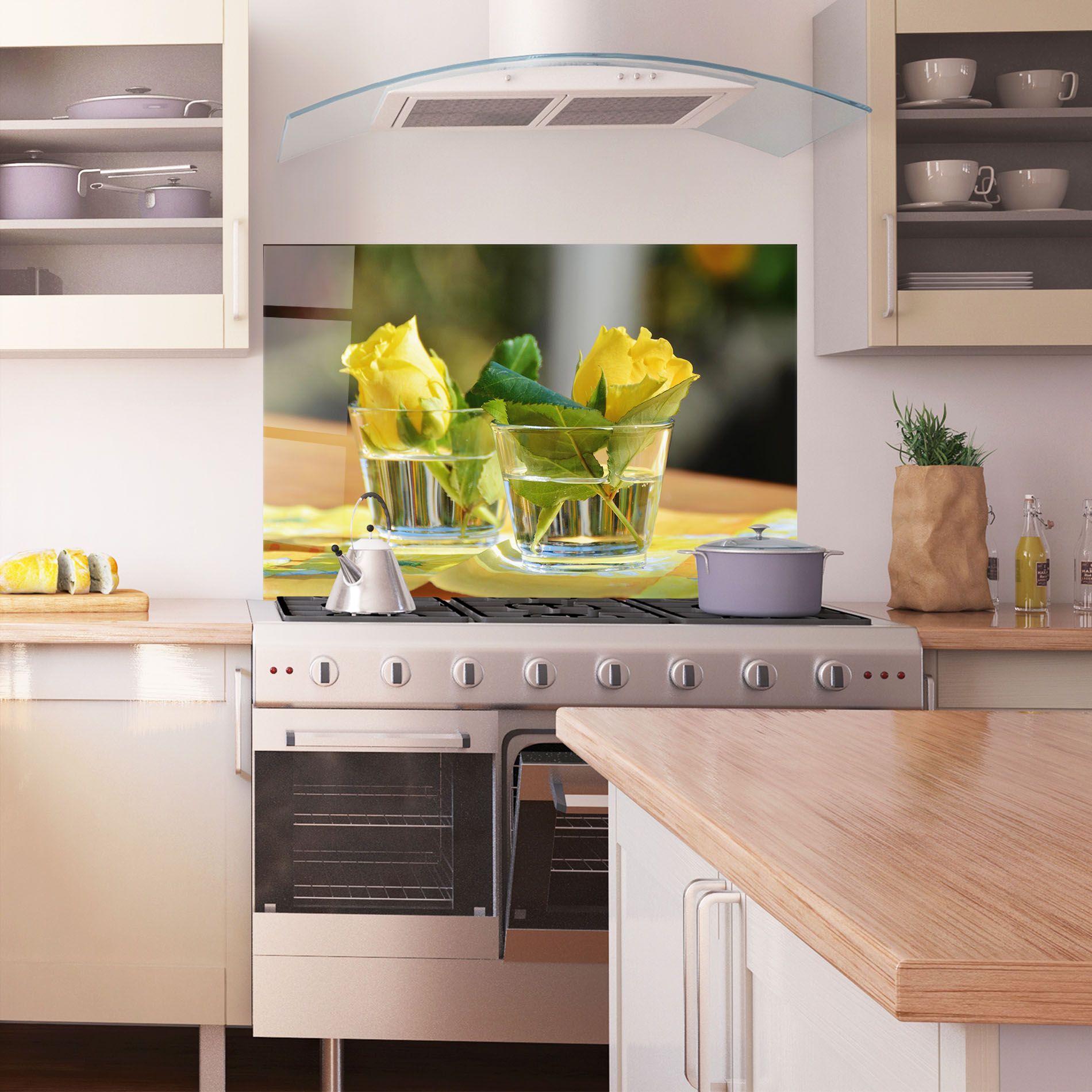 Rose Yellow Vase mockup 1