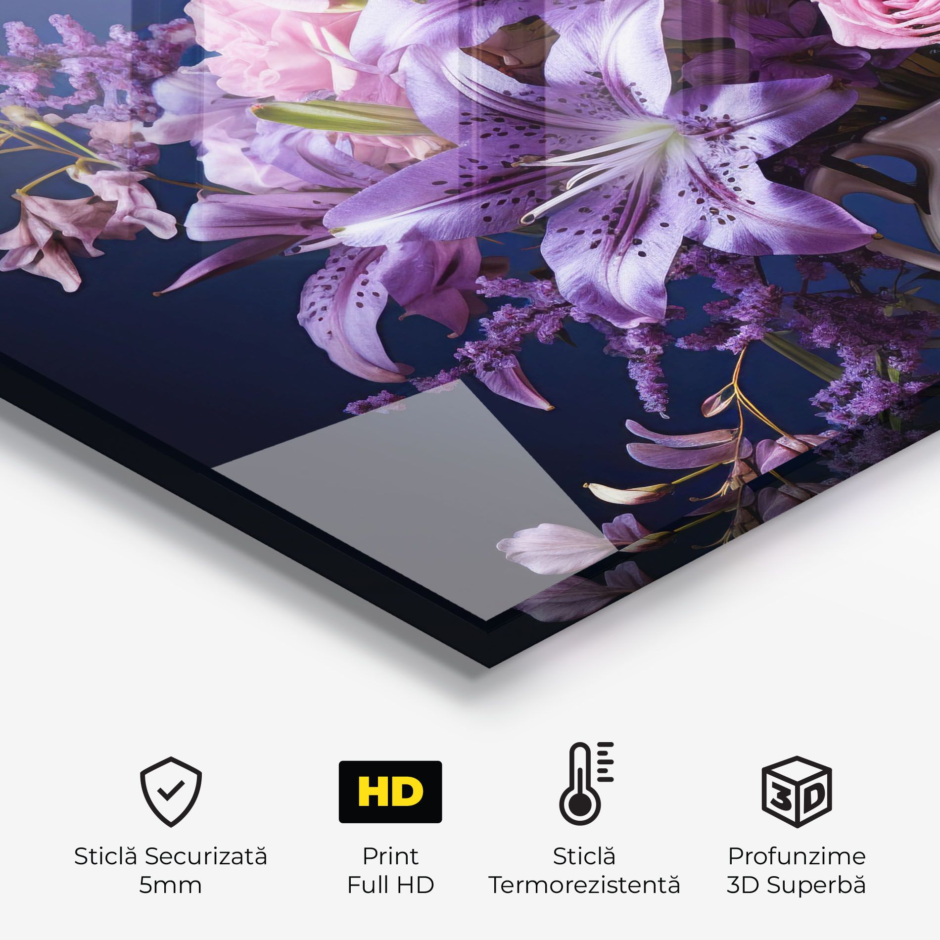 Vase Purple Flower mockup 2