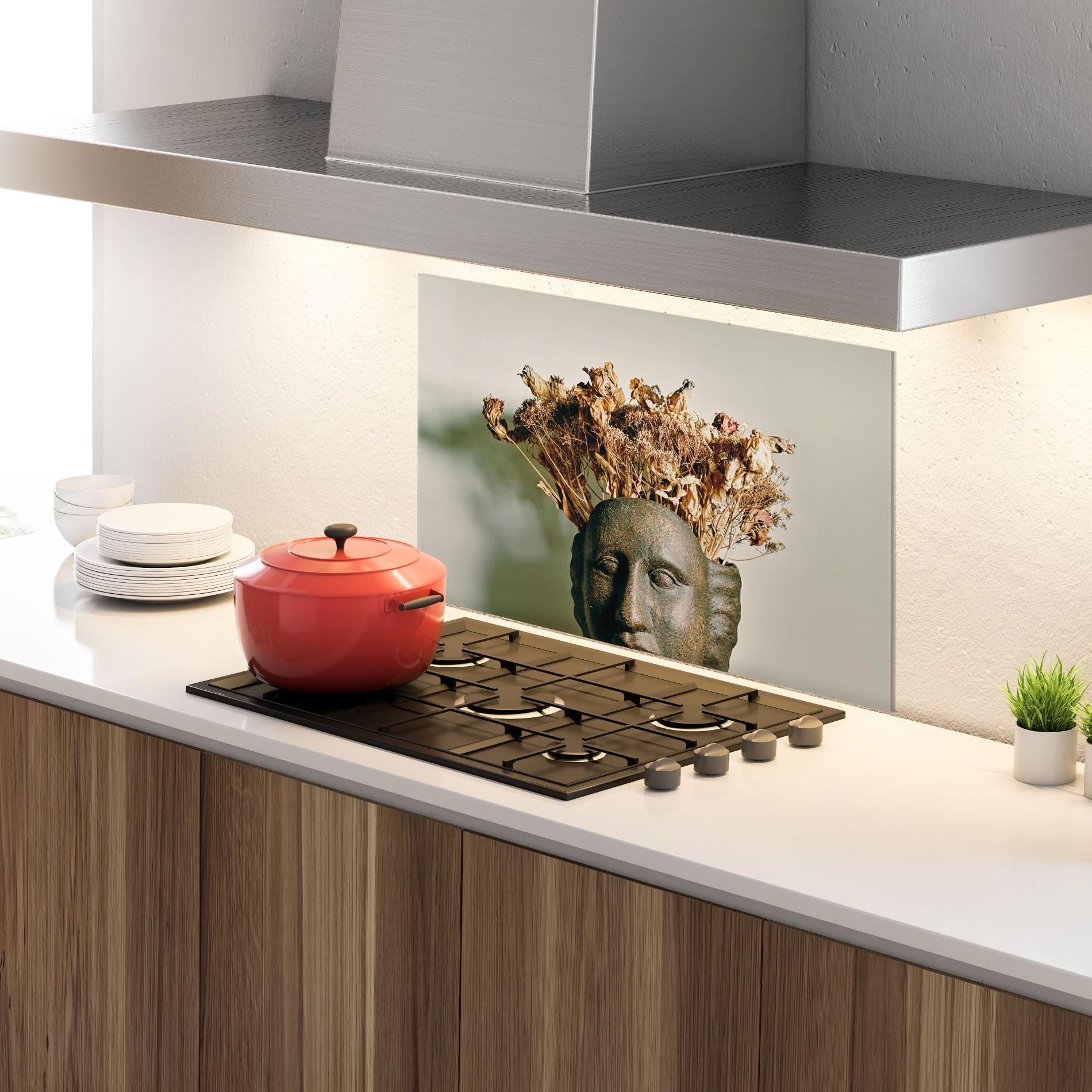 Panou Sticla Bucatarie Face Vase mockup 4