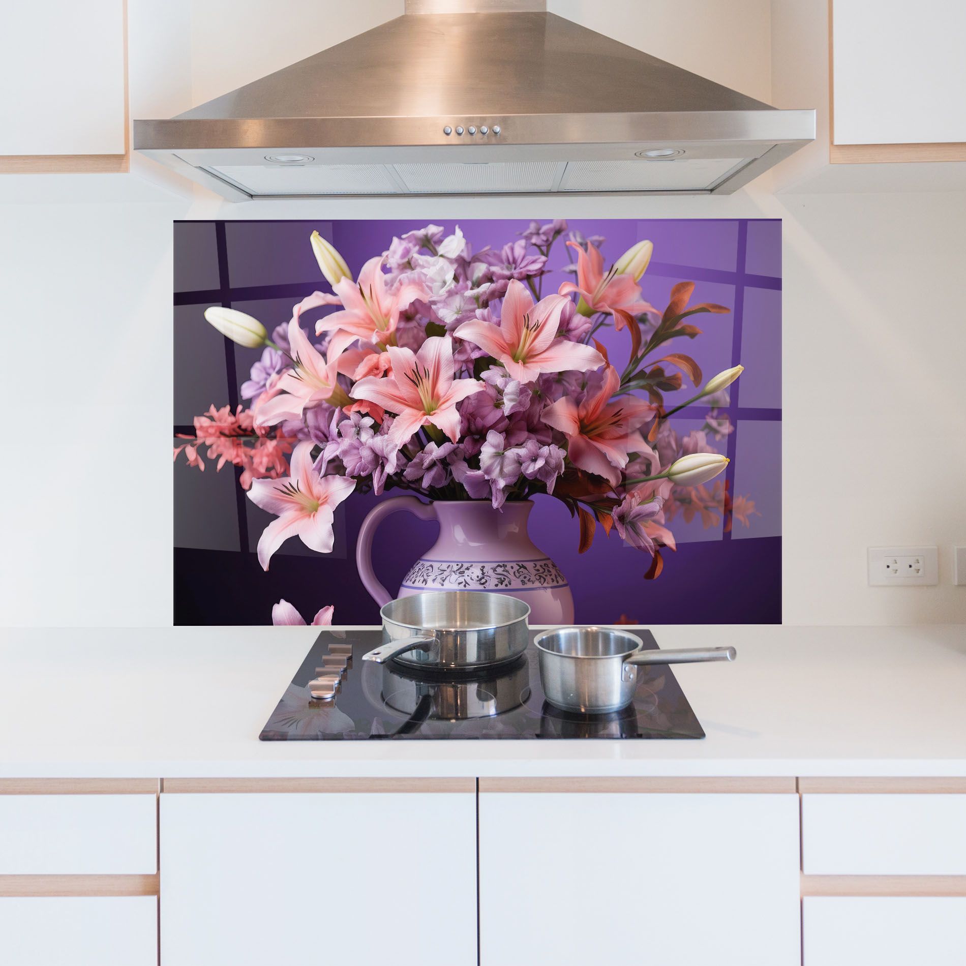 Cute Purple Vase mockup 5