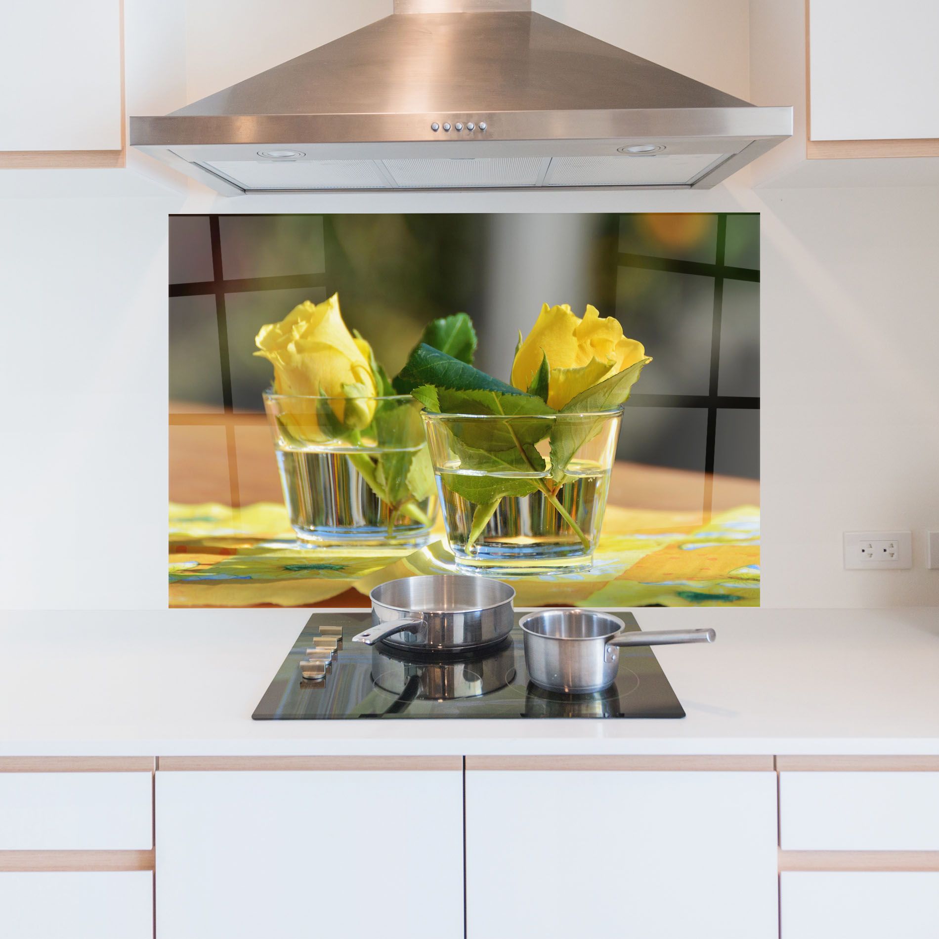 Rose Yellow Vase mockup 5