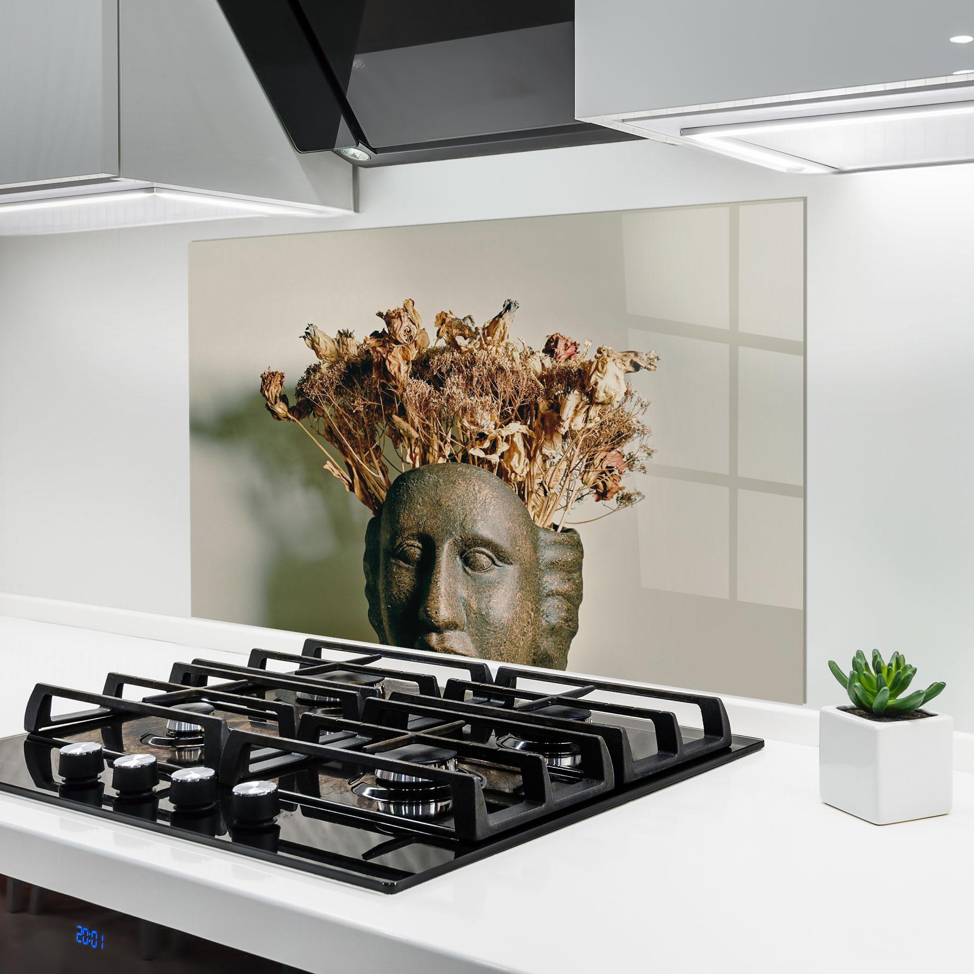 Panou Sticla Bucatarie Face Vase mockup 6