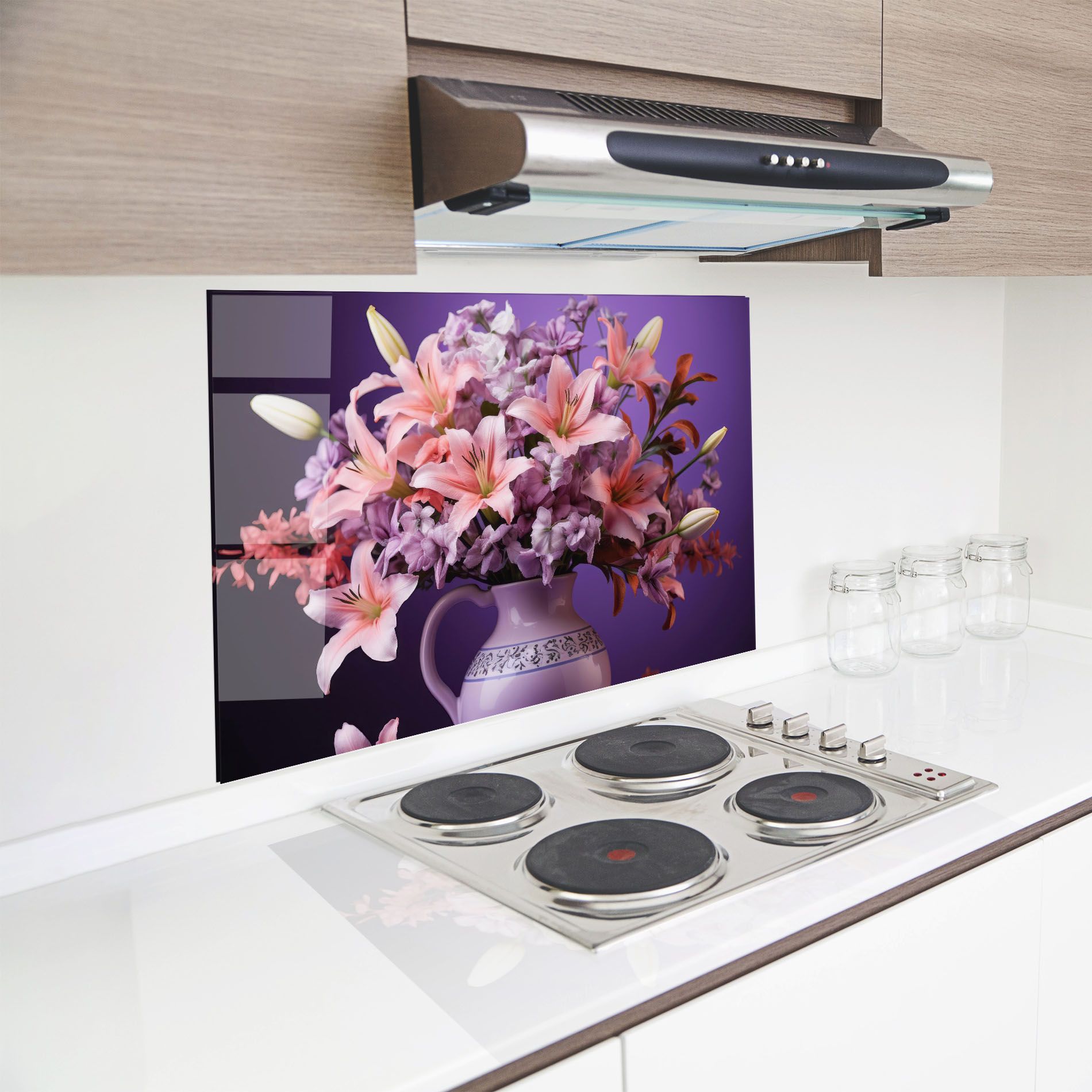 Cute Purple Vase mockup 8